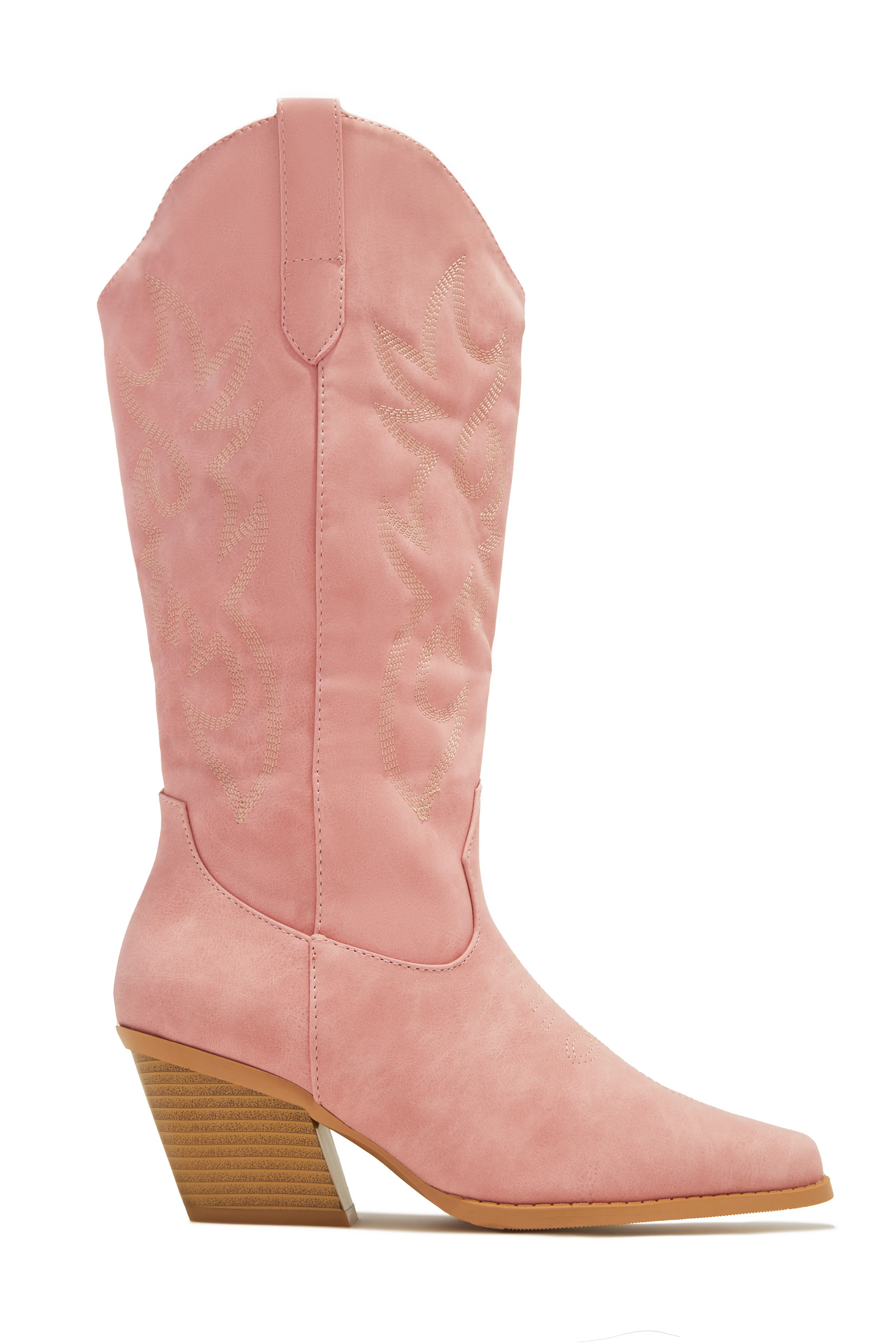 Abby Cowgirl Boots - Denim - Image 10