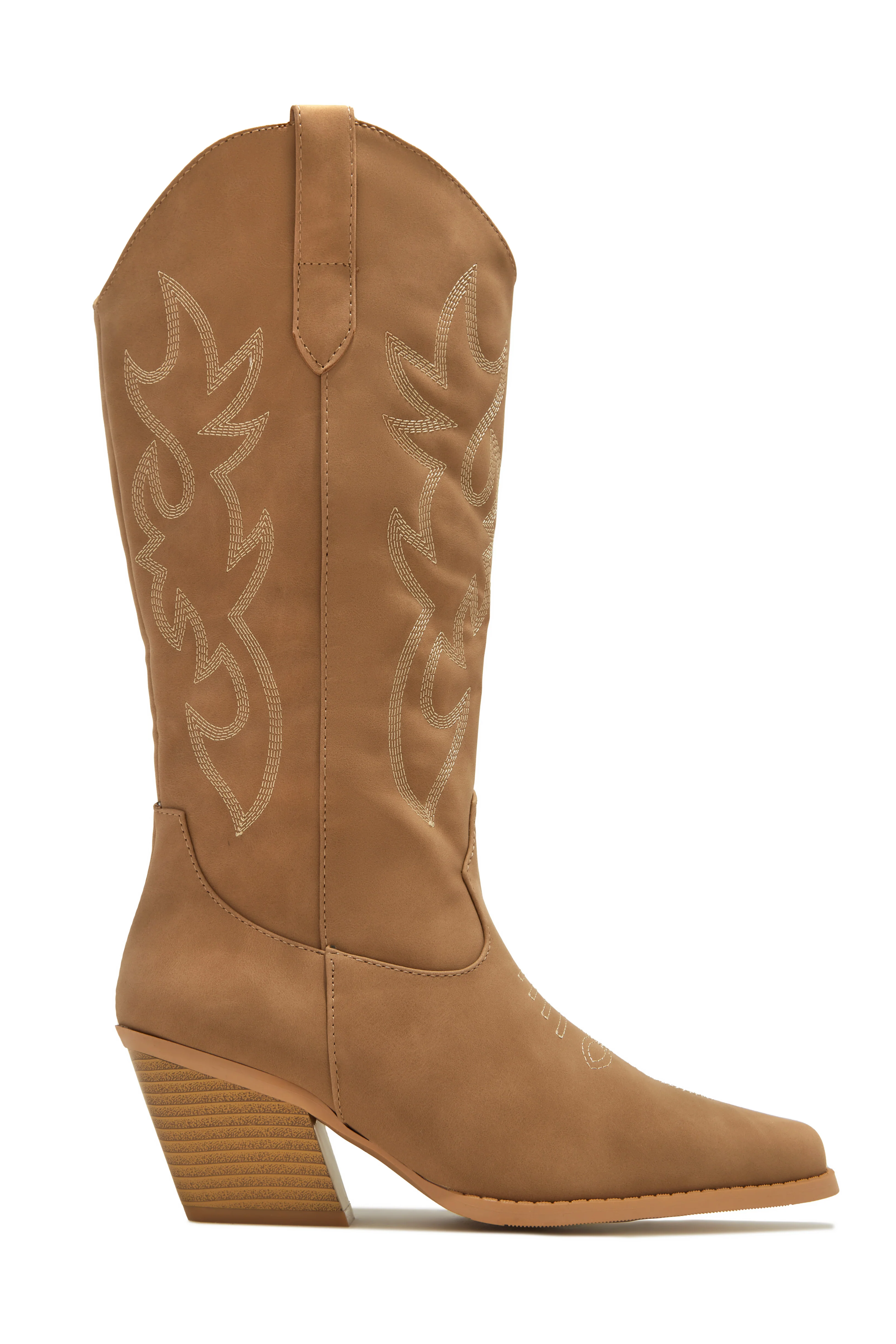 Abby Cowgirl Boots - Denim - Image 9
