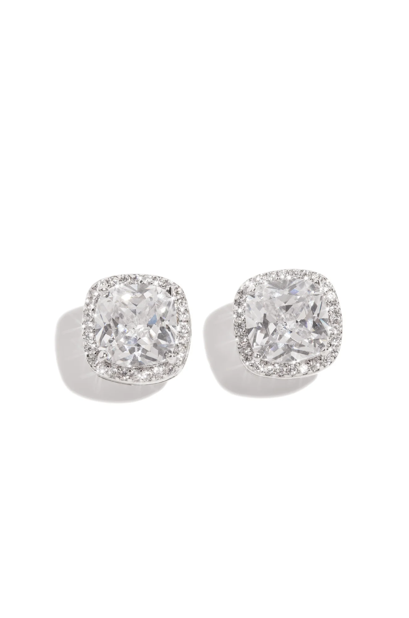 Adore Studded Earring - Silver - Image 4