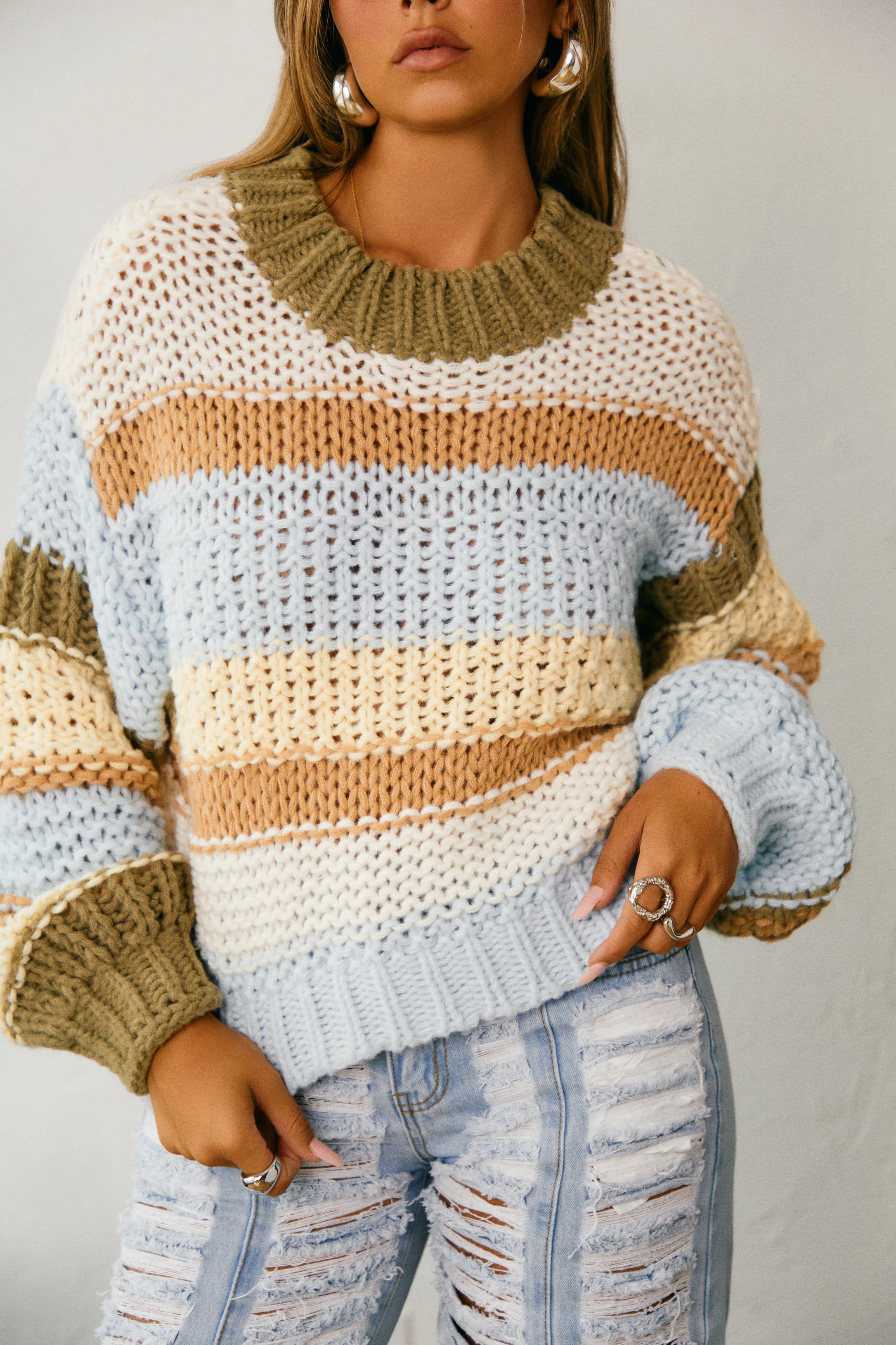 Alissia Long Sleeve Sweater - Multi - Image 10