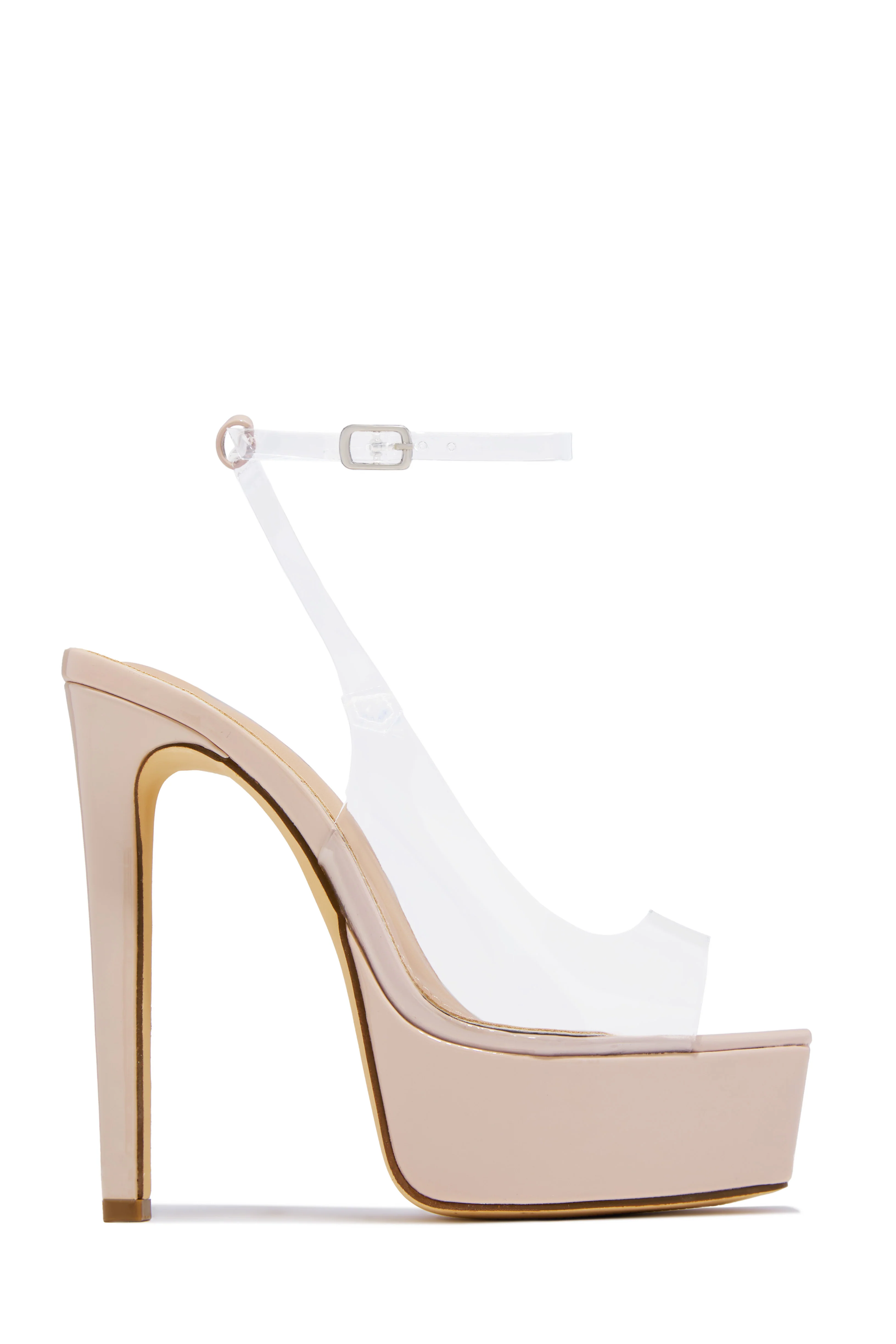Ameli Platform High Heels - Clear - Image 4