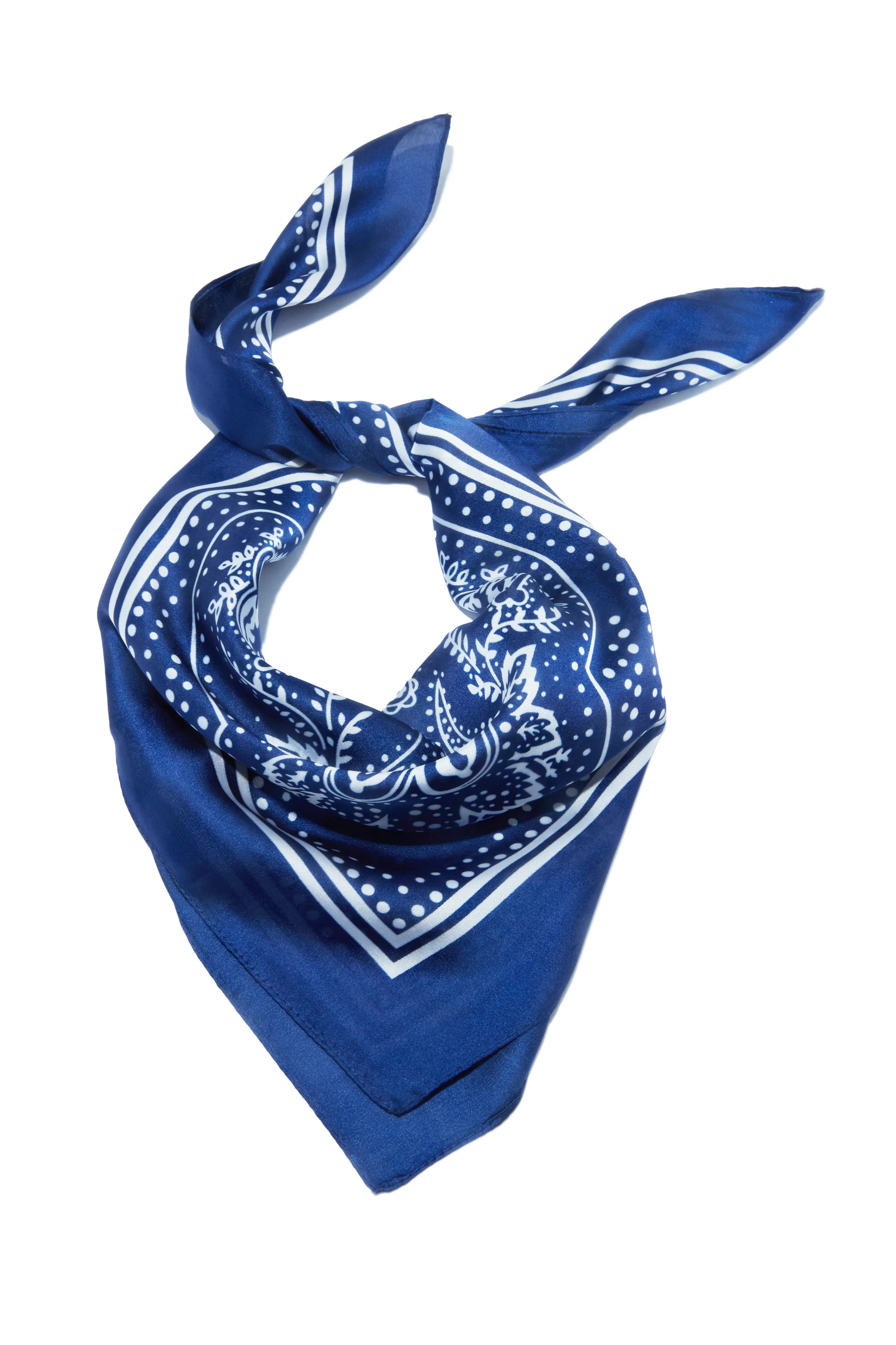 Amirah Multipurpose Scarf - Navy - Image 6