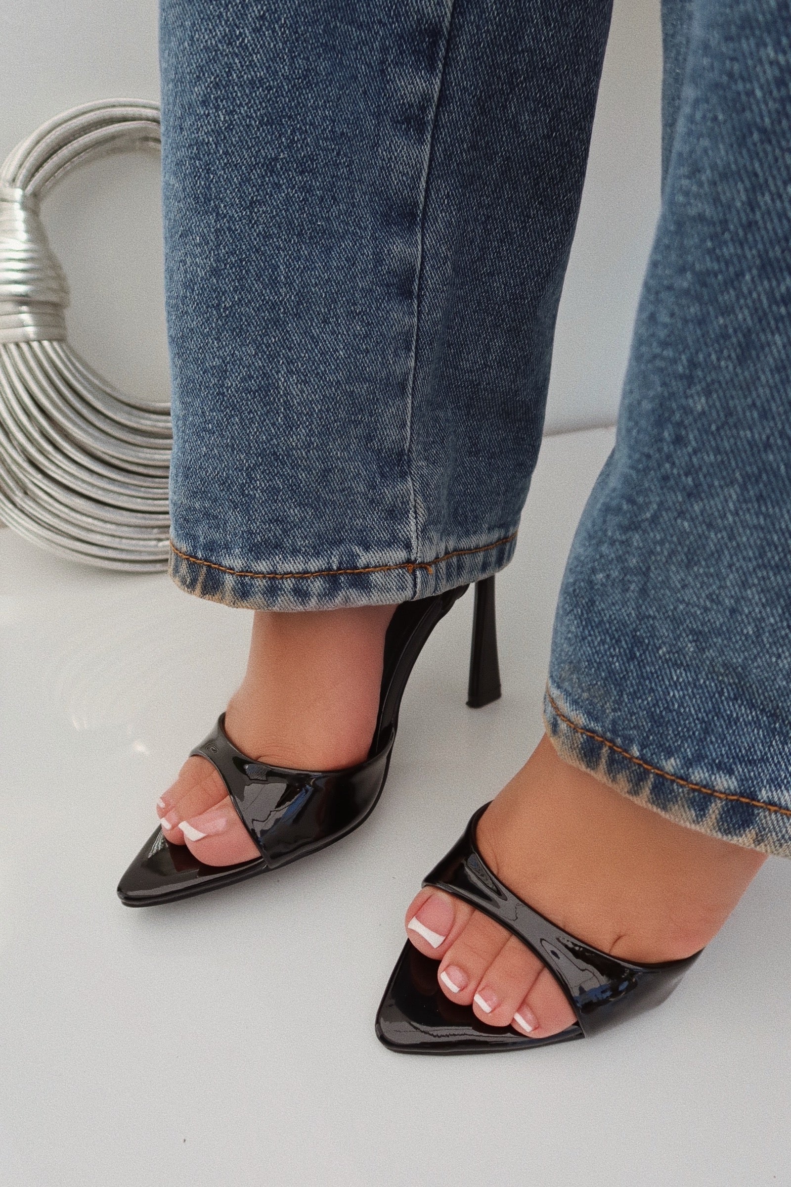 Azani Mary Jane Strap Heels - Black - Image 3