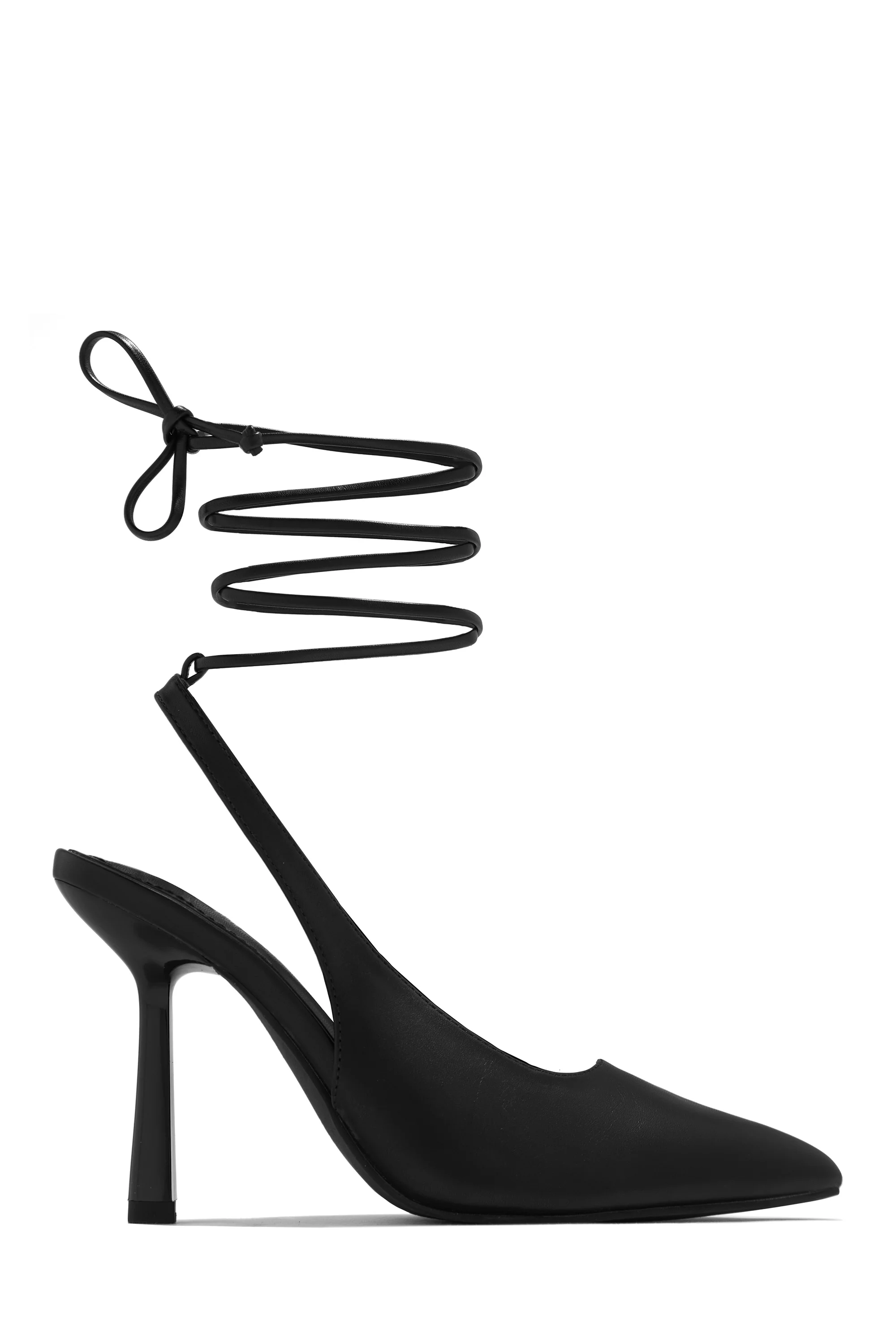 Azriel Lace Up Pumps - Blue - Image 4
