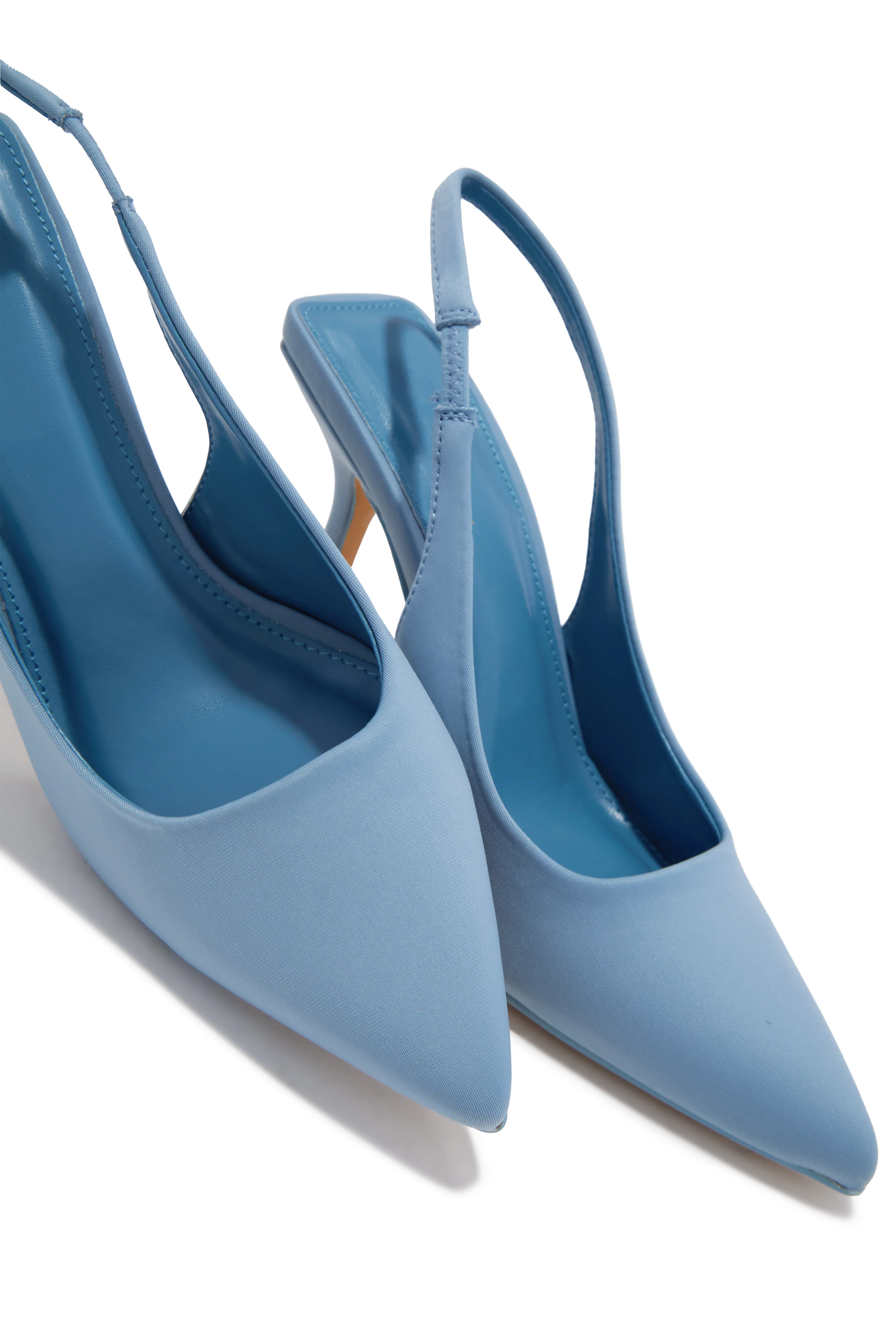Cari Slingback Pumps - Light Blue - Image 4