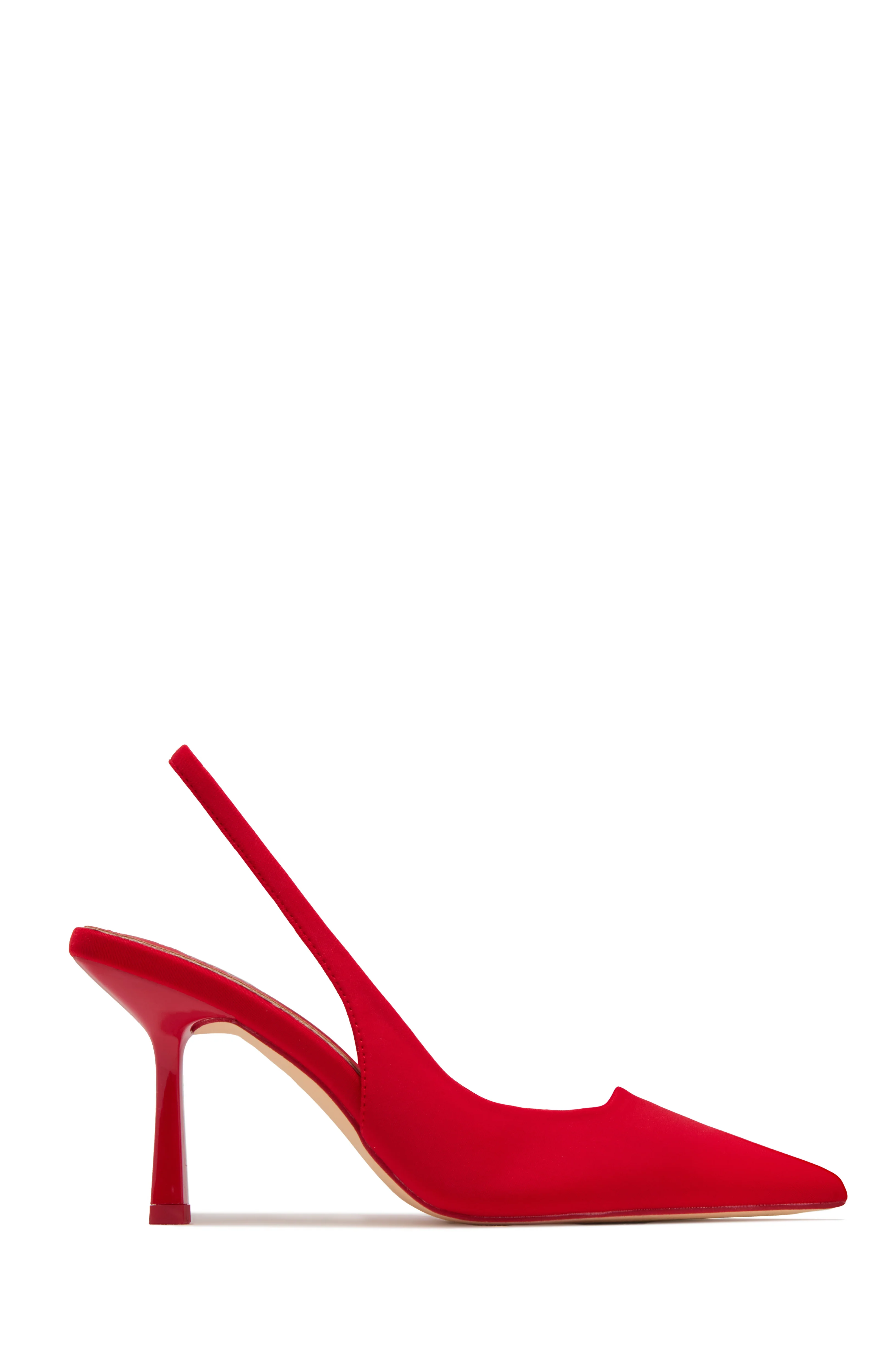 Cari Slingback Pumps - Red - Image 3