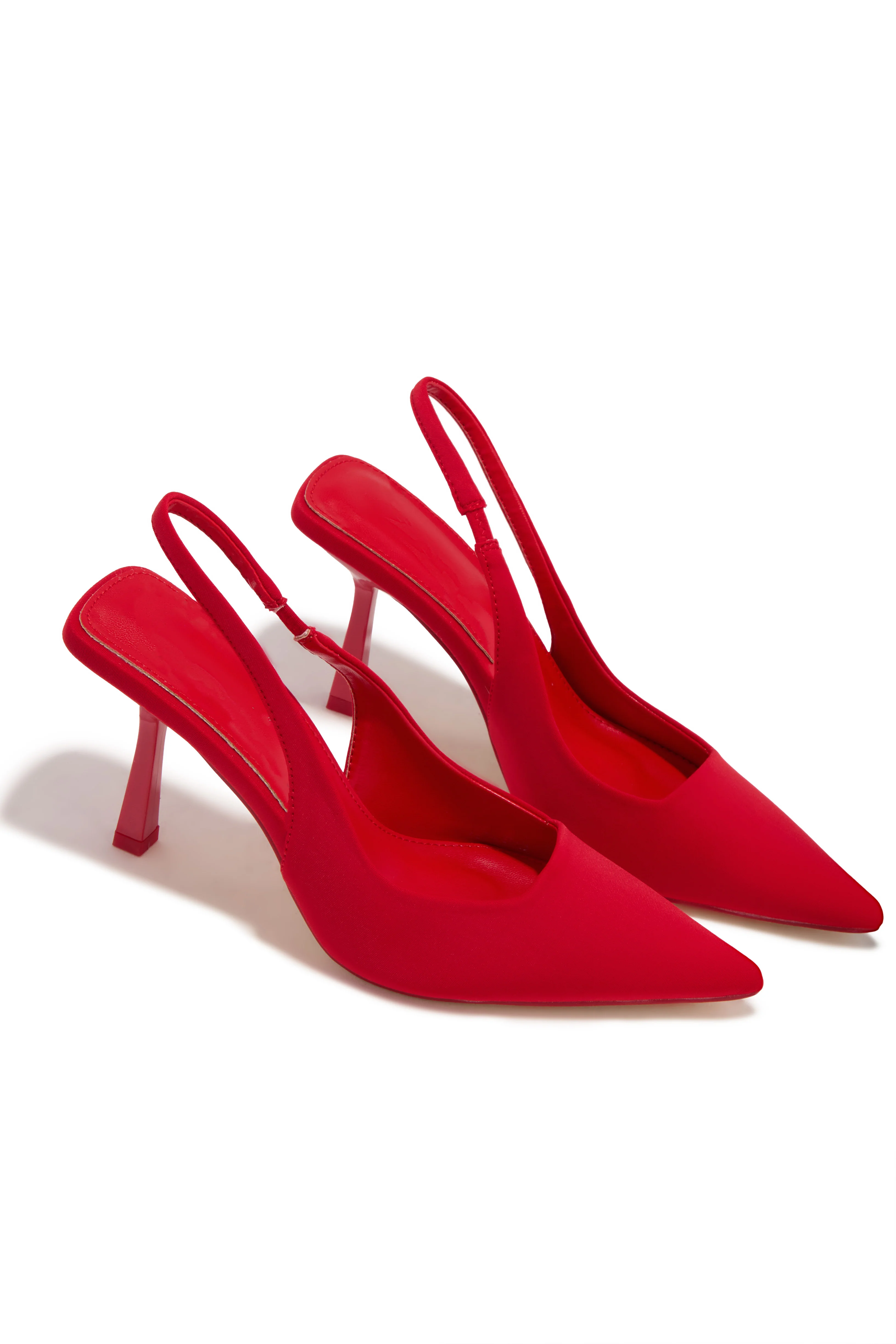 Cari Slingback Pumps - Red - Image 7