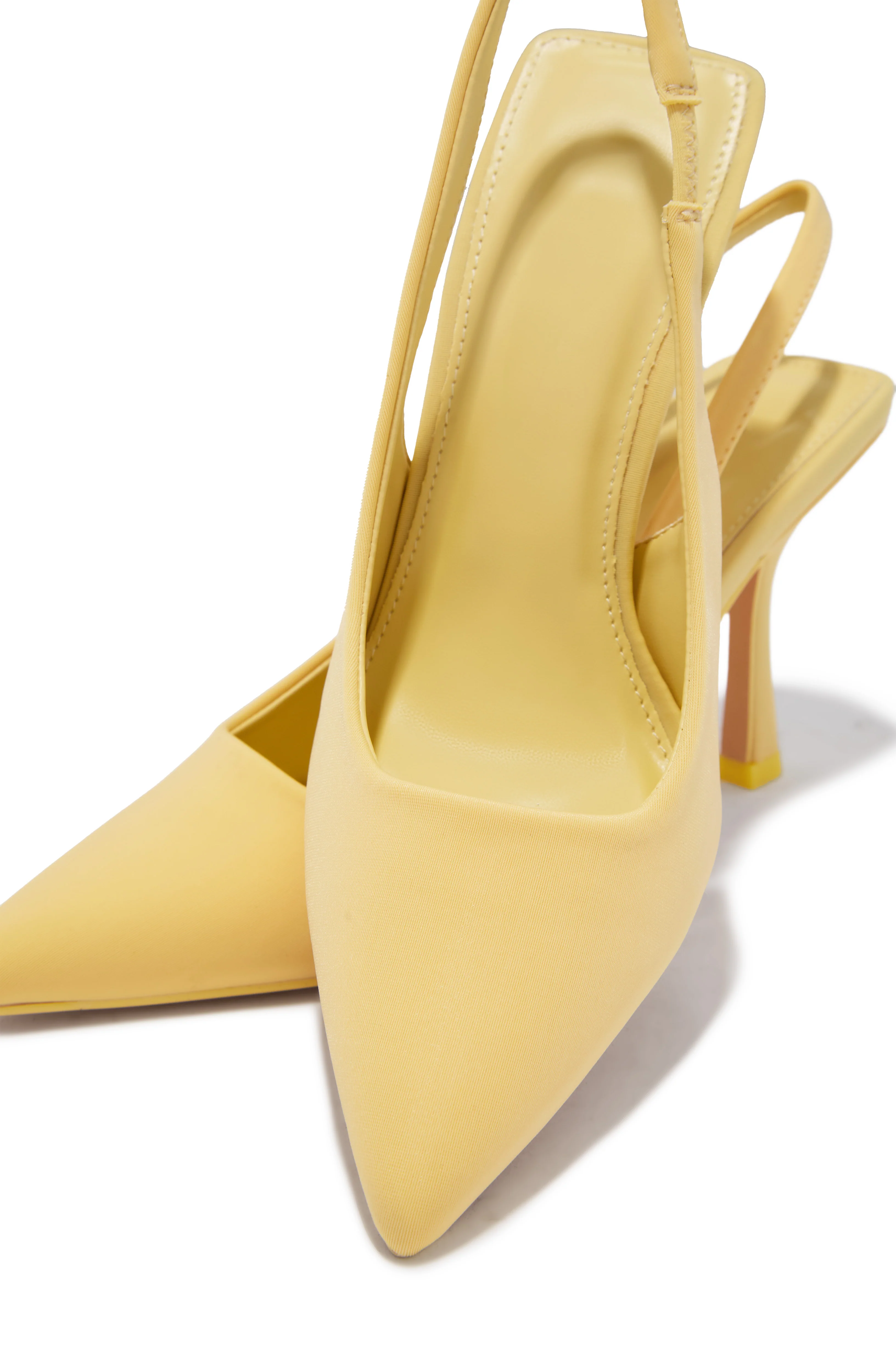 Cari Slingback Pumps - Yellow - Image 2