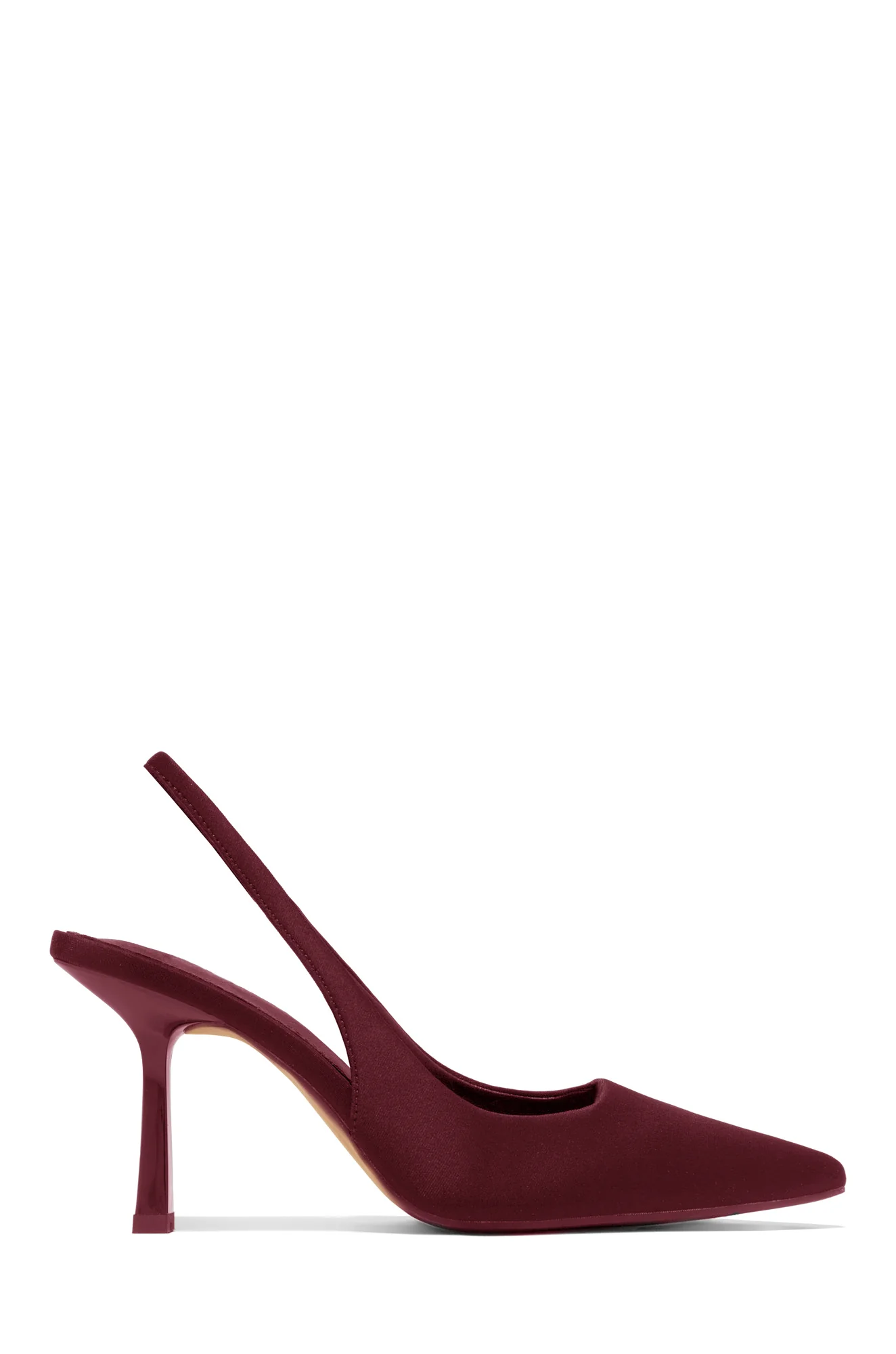 Caria Slingback Pumps - Wine - Image 5