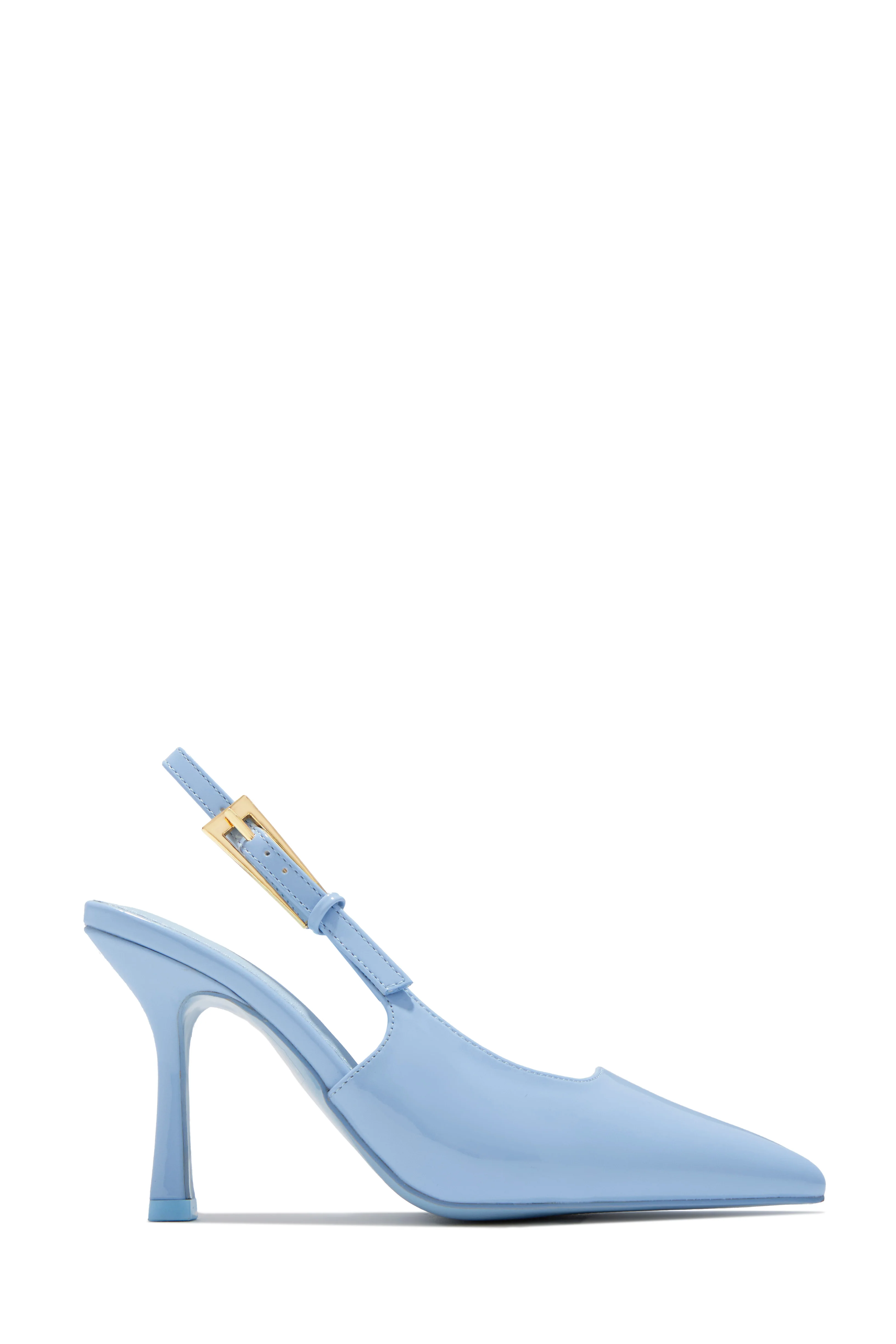 Caroline Slingback Pumps - Blue - Image 6
