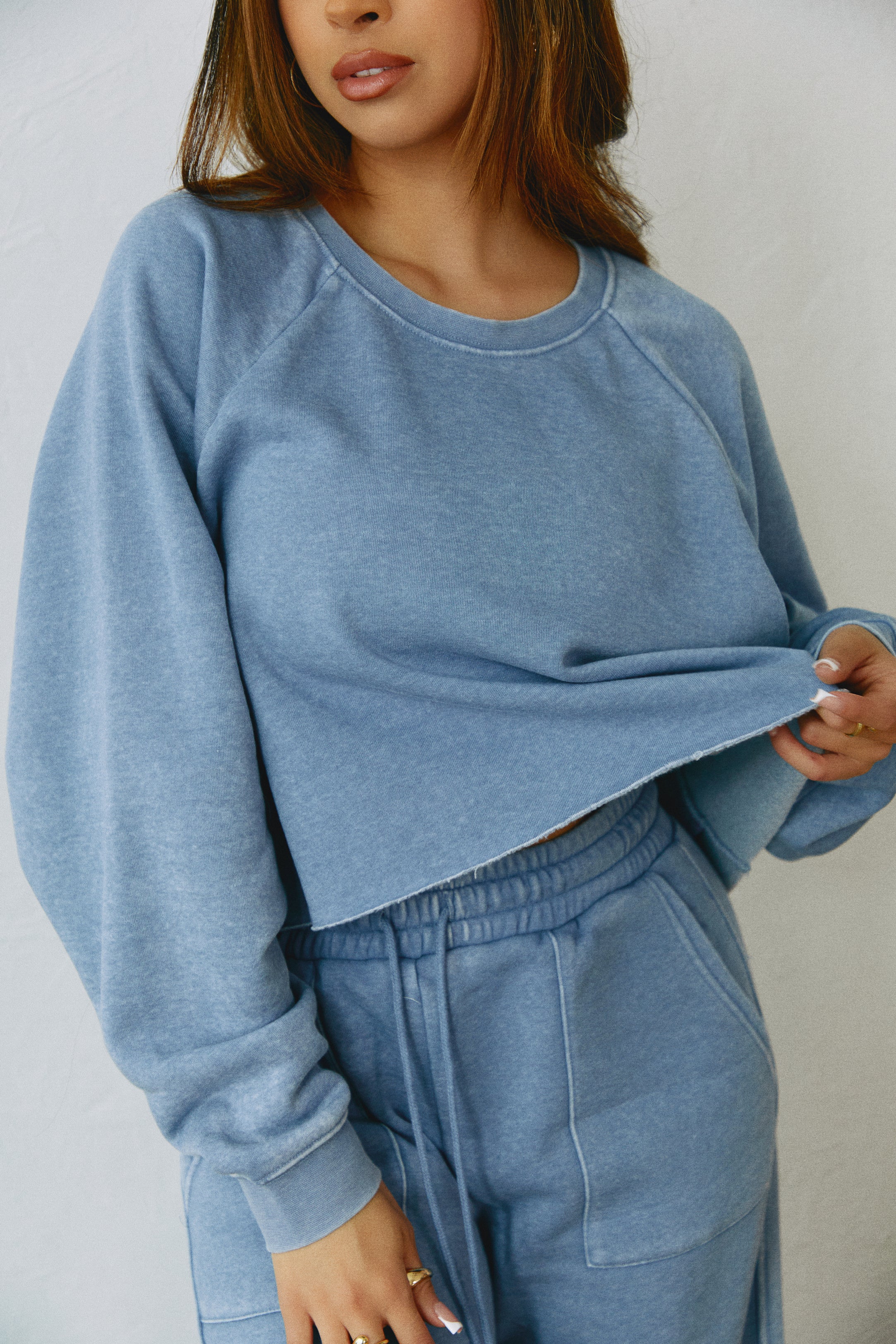 Cozy Moments Crop Sweater - Black - Image 7