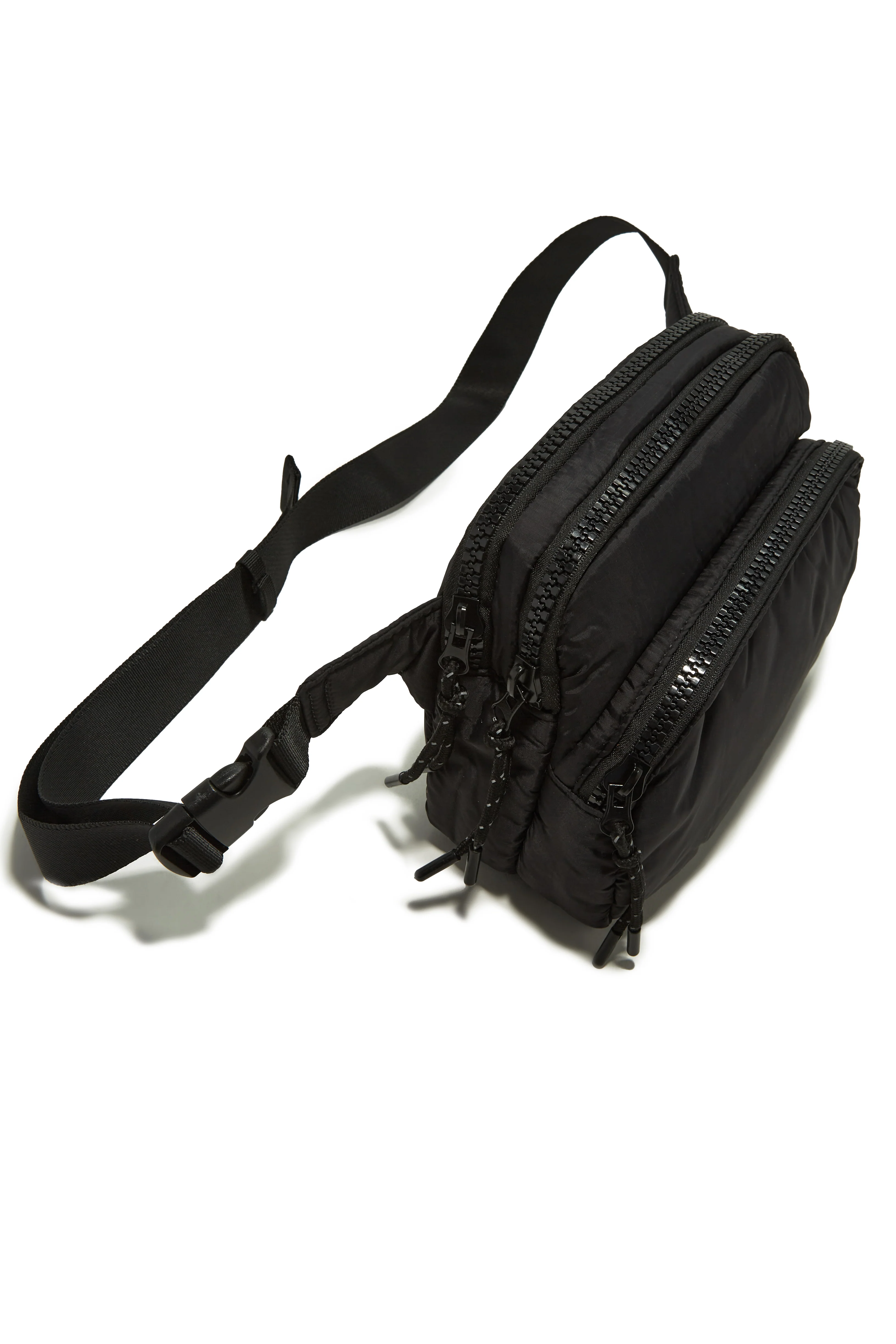 Daily Moves Nylon Fanny Pack - Black - Image 2