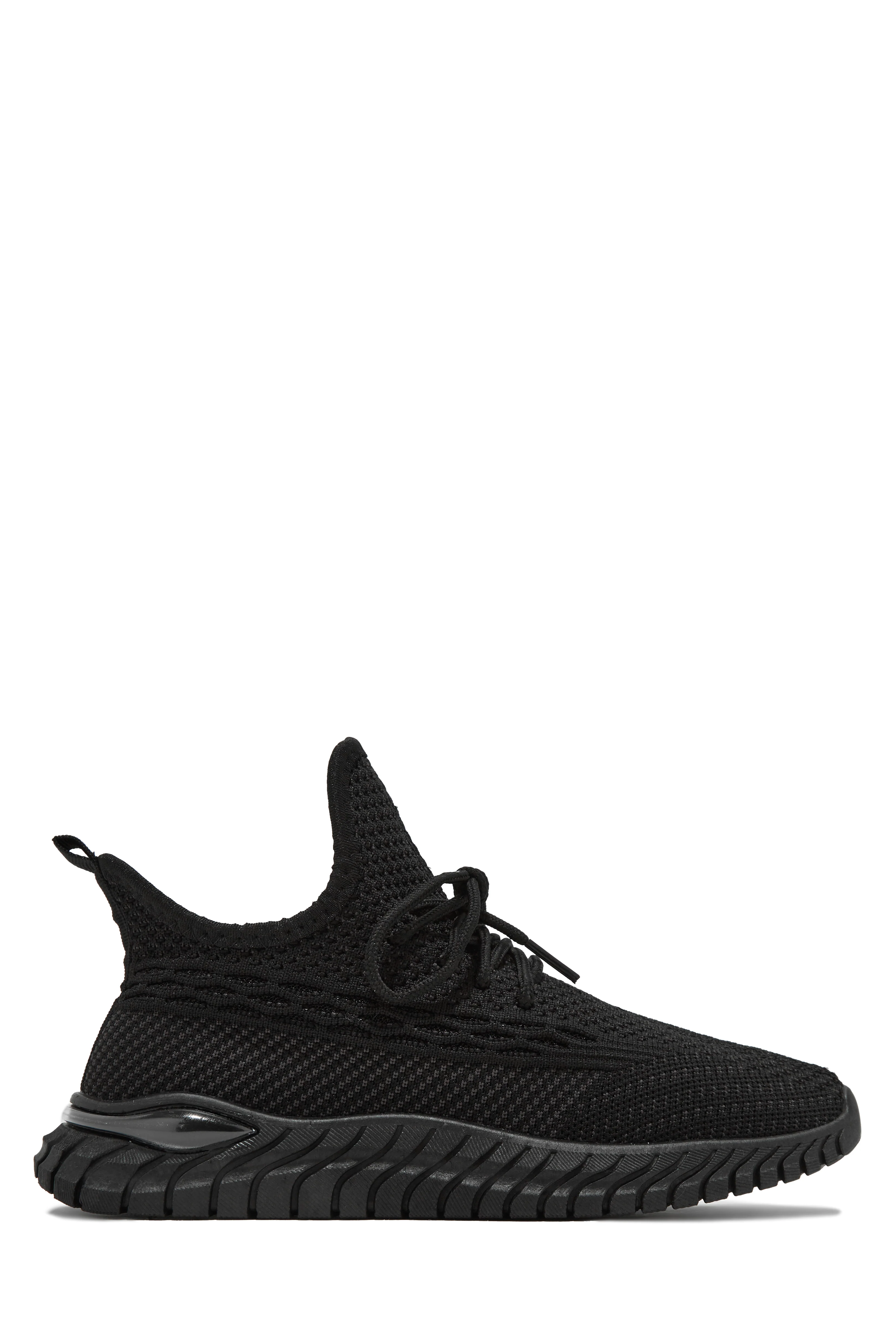 Determined Lace Up Sneakers - White - Image 7