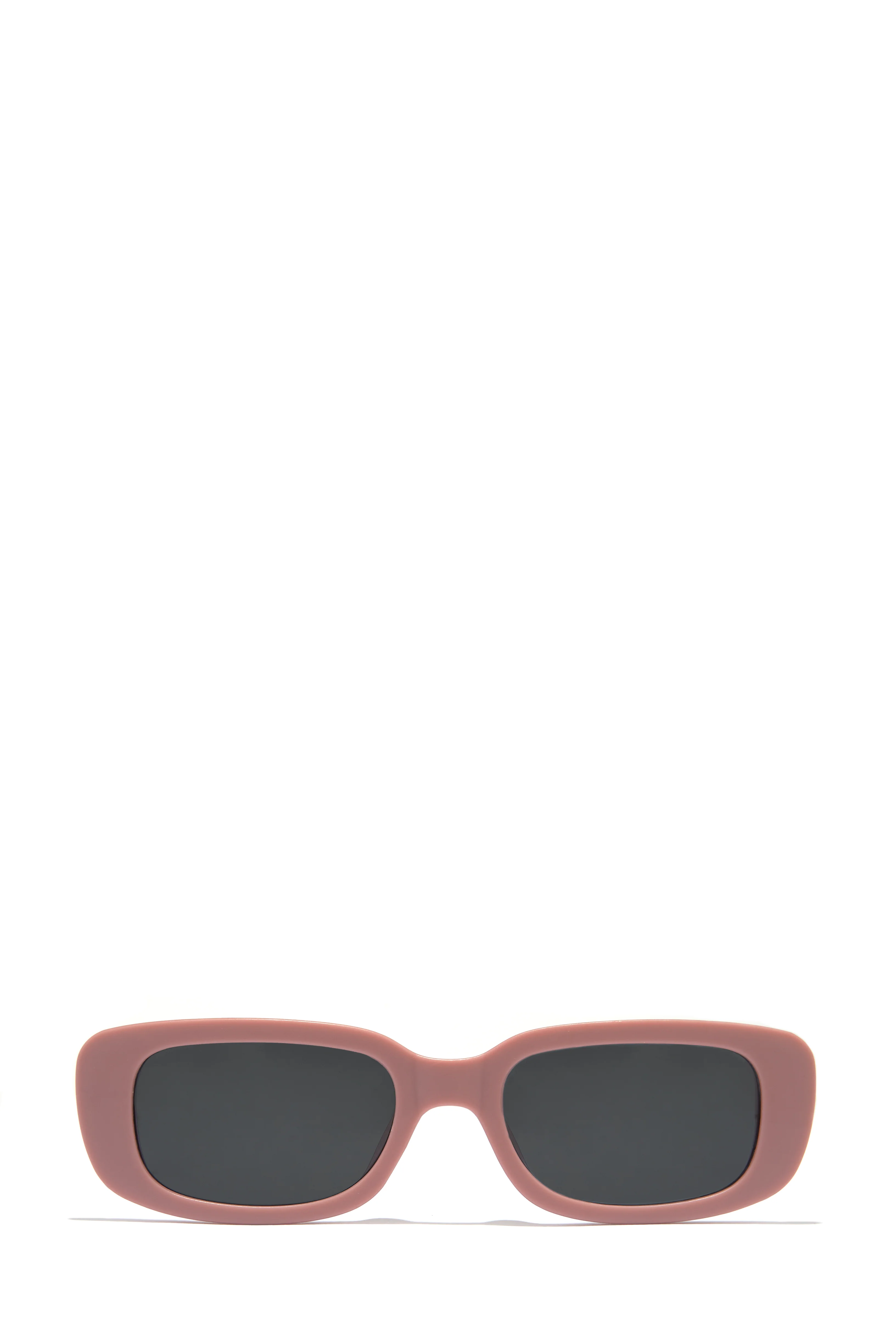 Devani Rectangle Sunglasses - Pink - Image 4