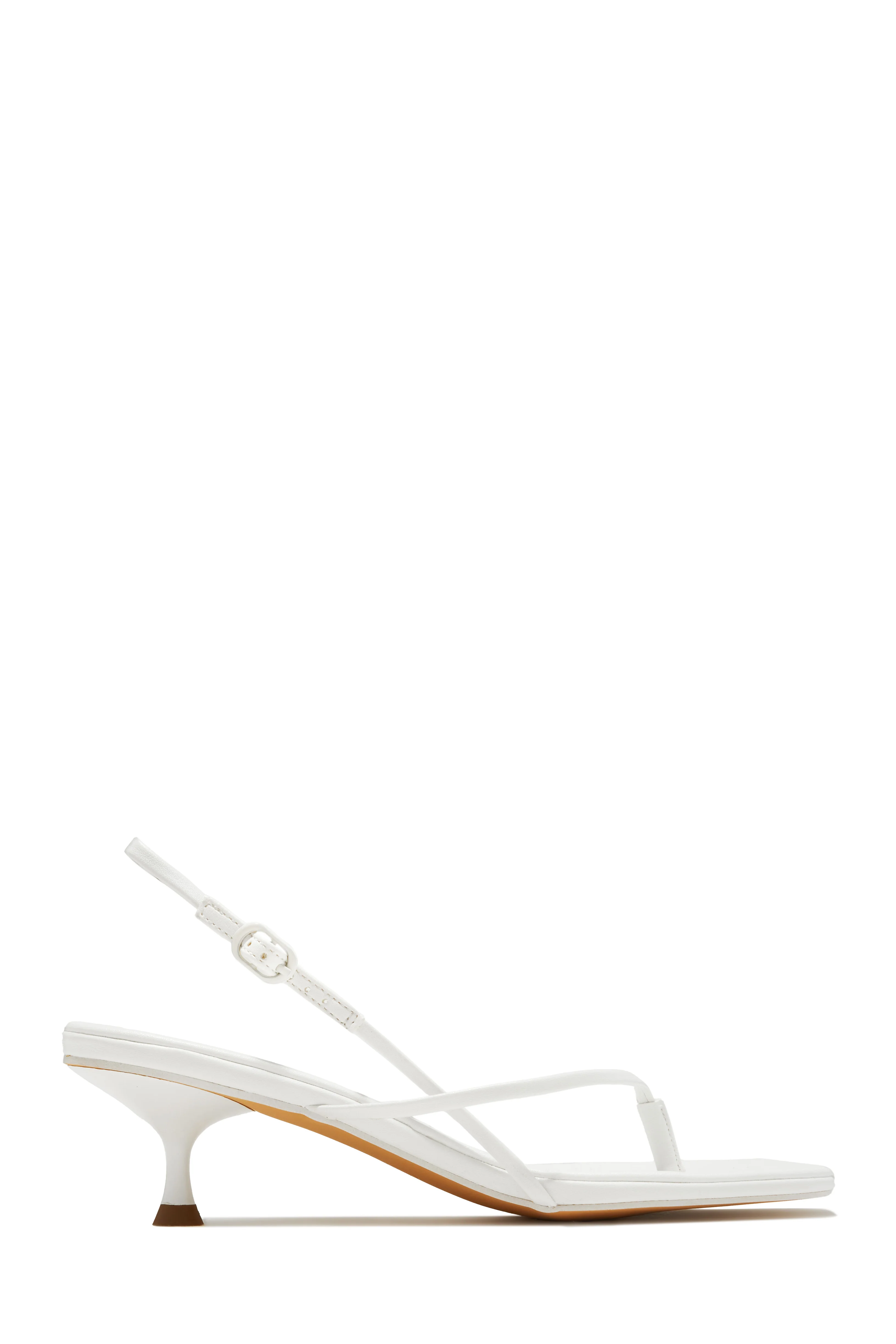 Elodie Slingback Kitten Heels - Gold - Image 10