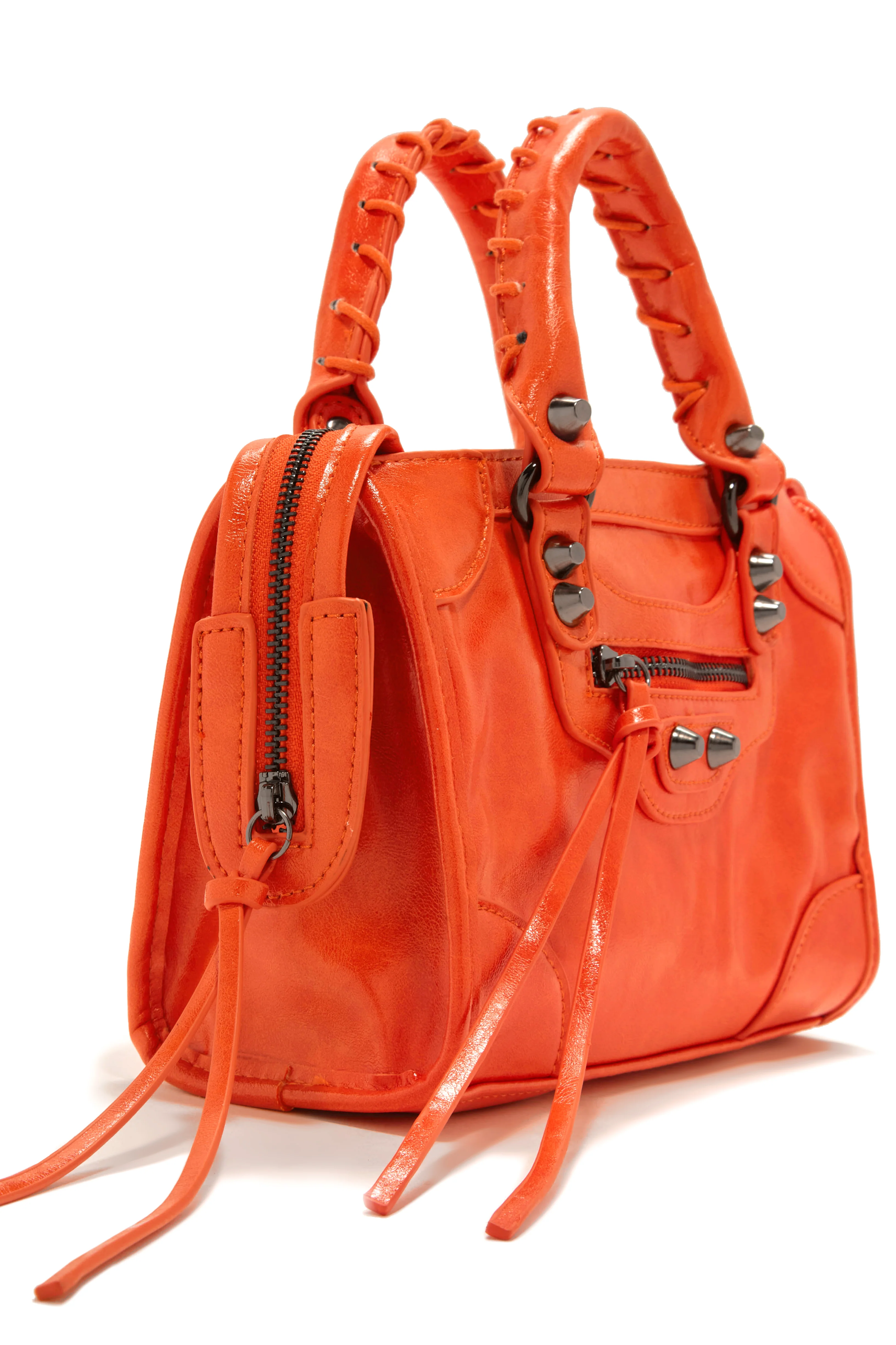 Natalie Crossbody Shoulder Bag - Orange - Image 6