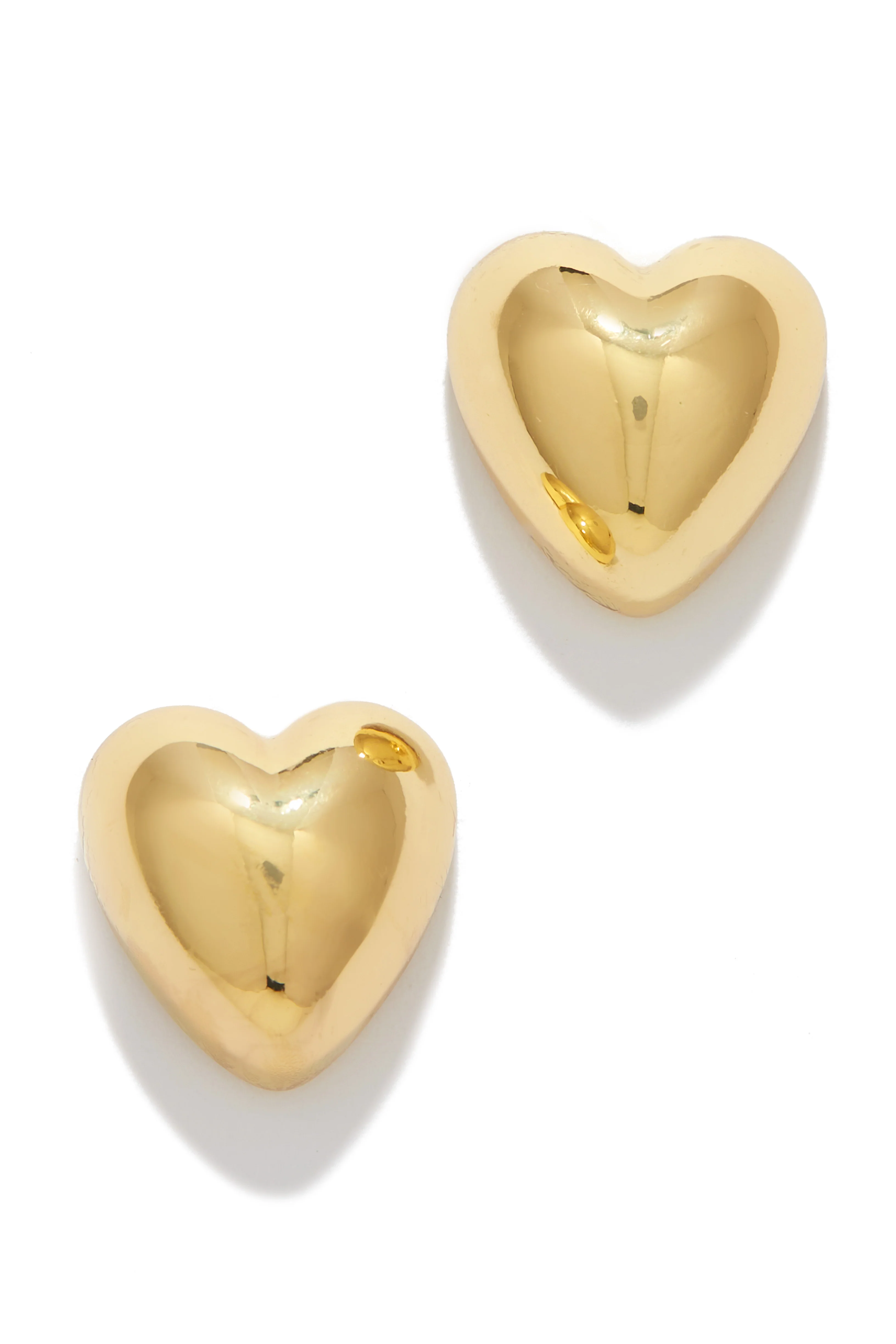 Endless Love Heart Shape Earring - Silver - Image 3
