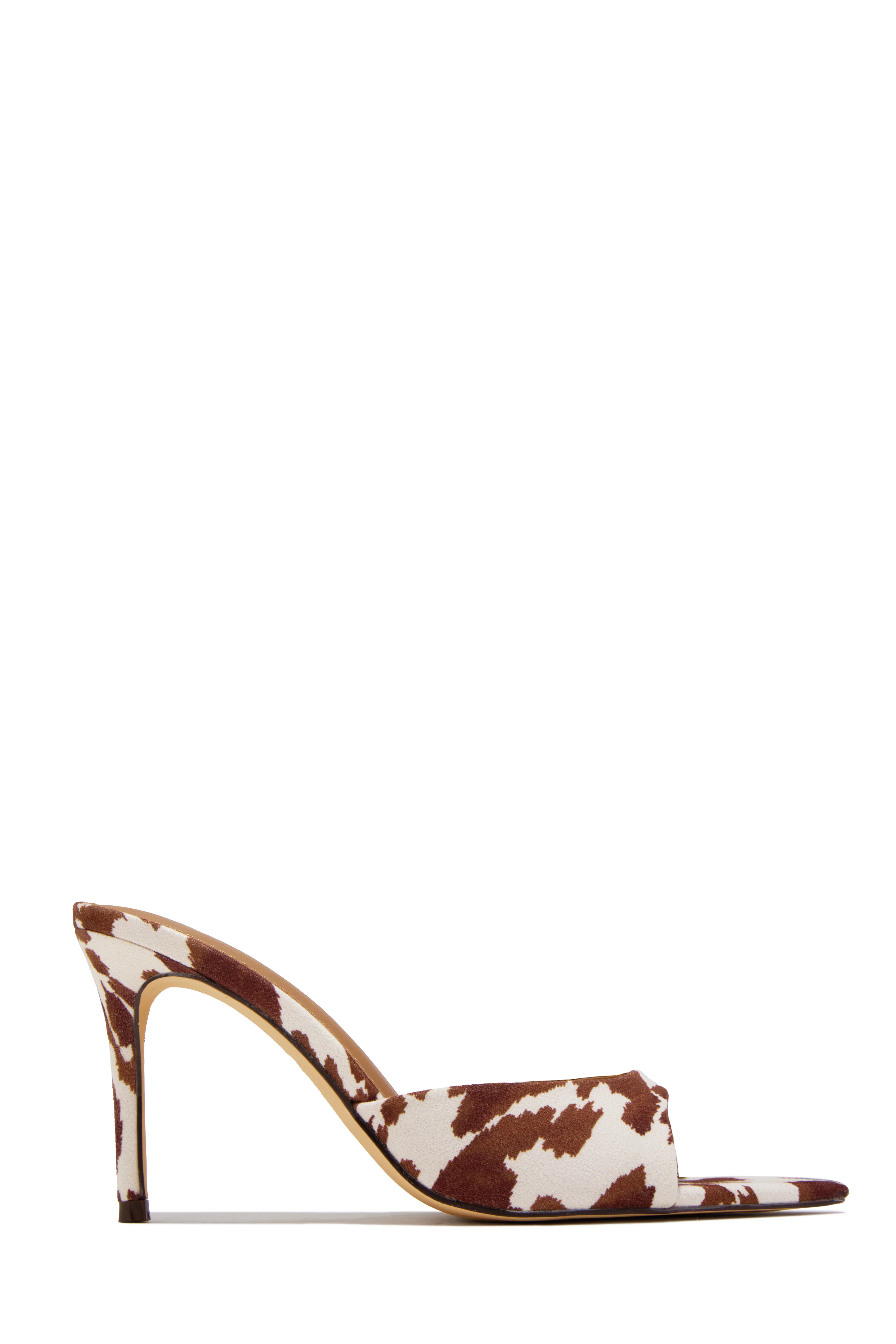 Gianna Mule Heels - Cow - Image 4