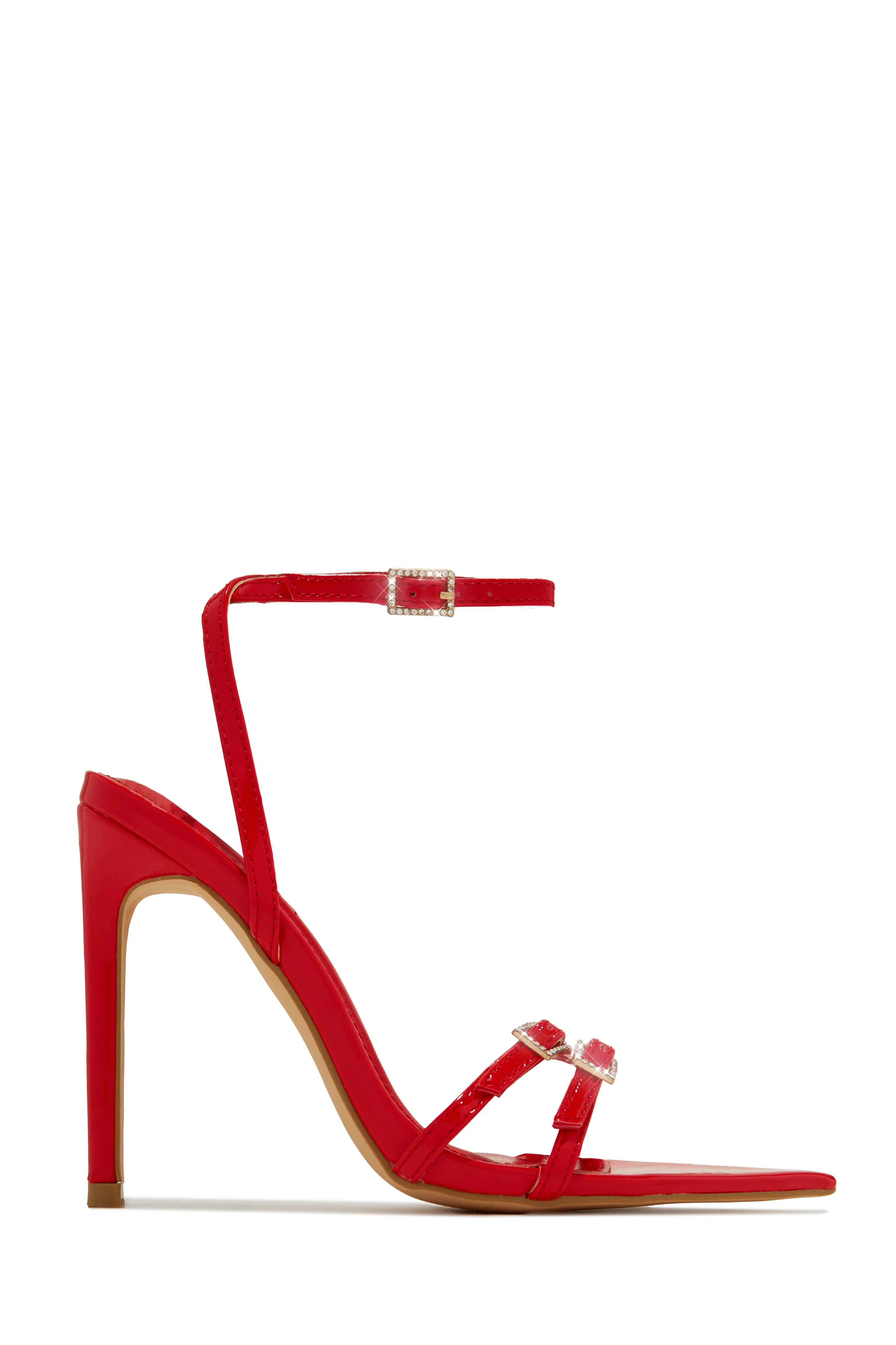Glamorous Party Embellished High Heels - Silver - Image 11