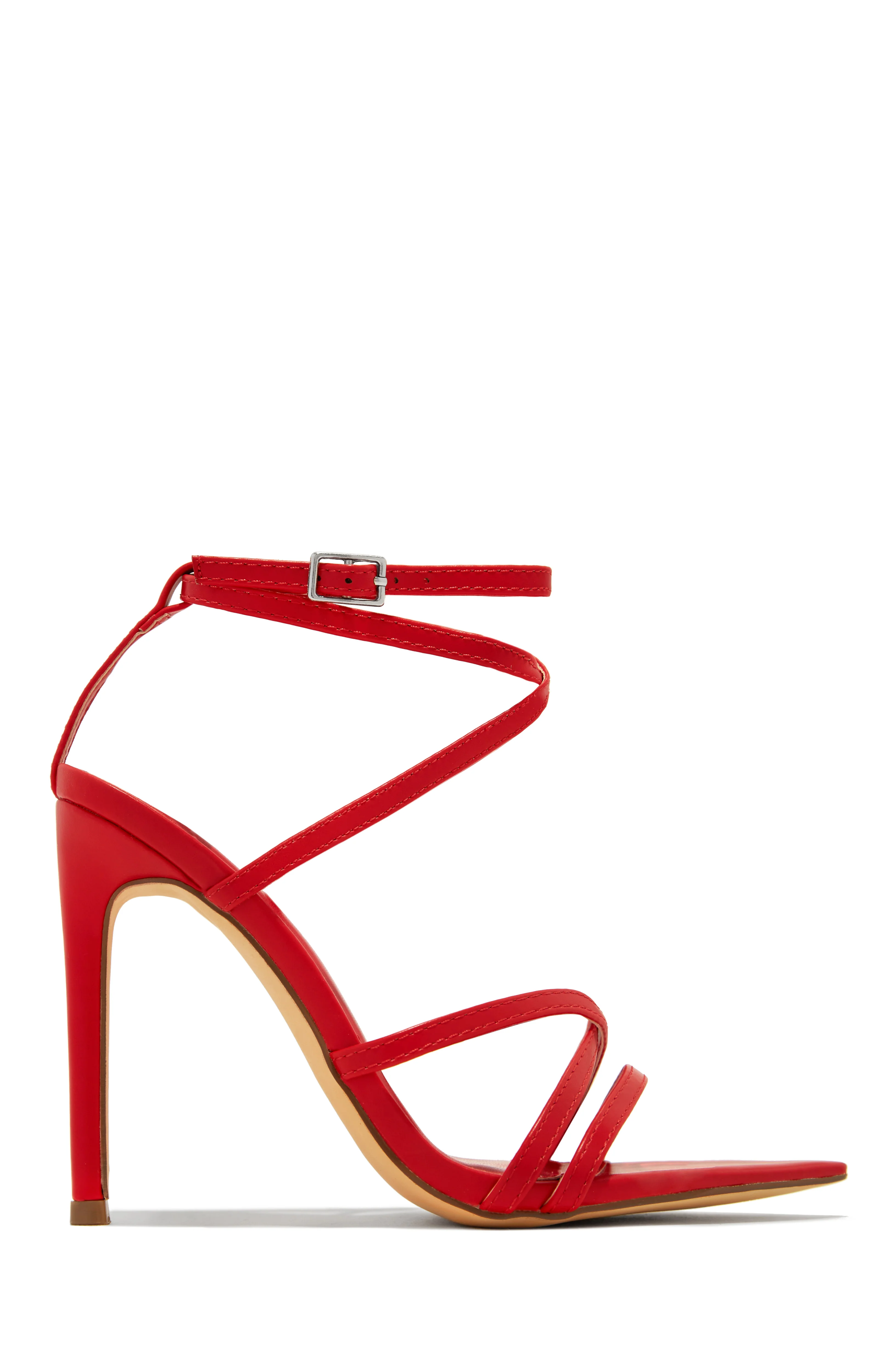 Gossip Girl Strappy High Heels - Clear - Image 11