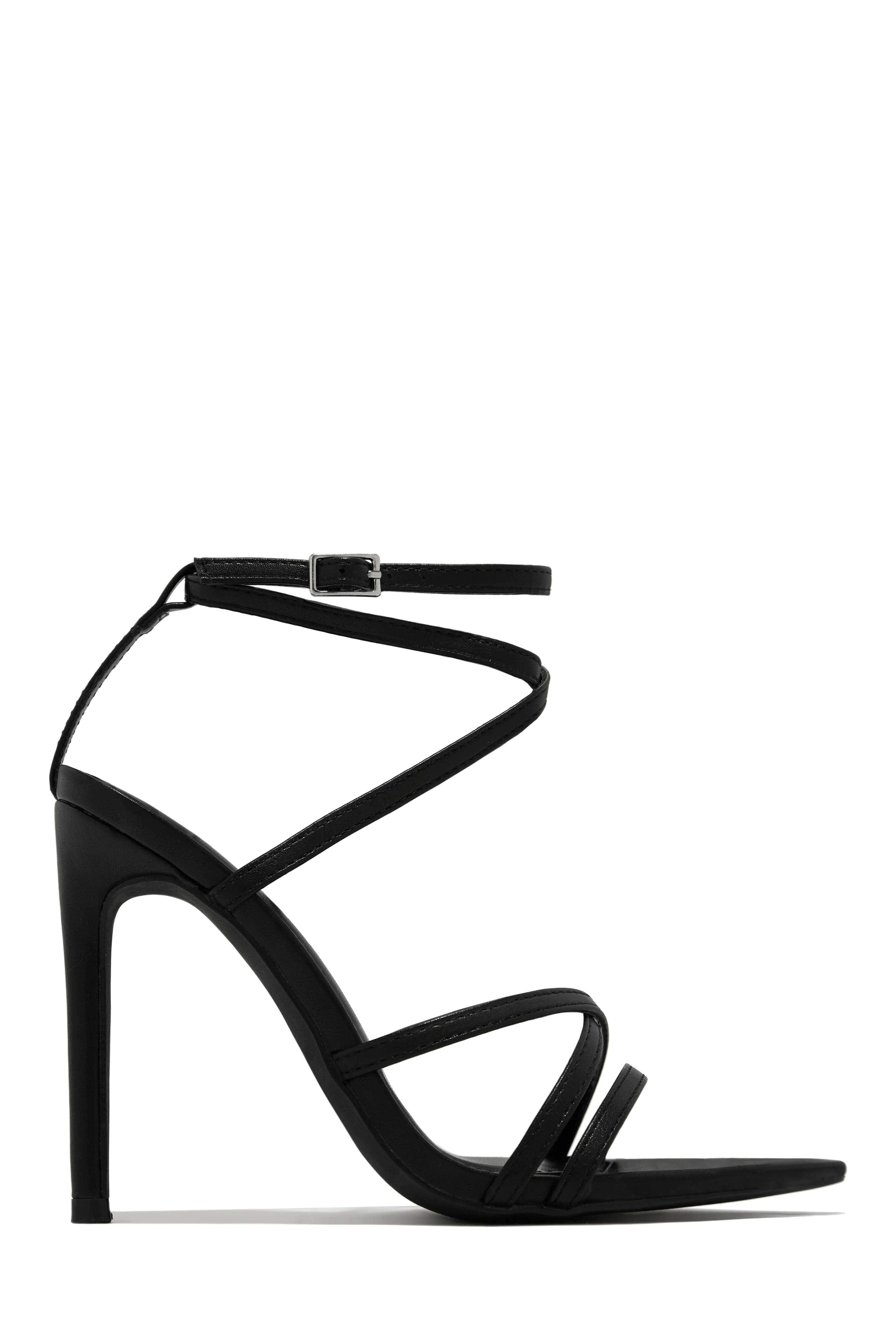 Gossip Girl Strappy High Heels - Clear - Image 8