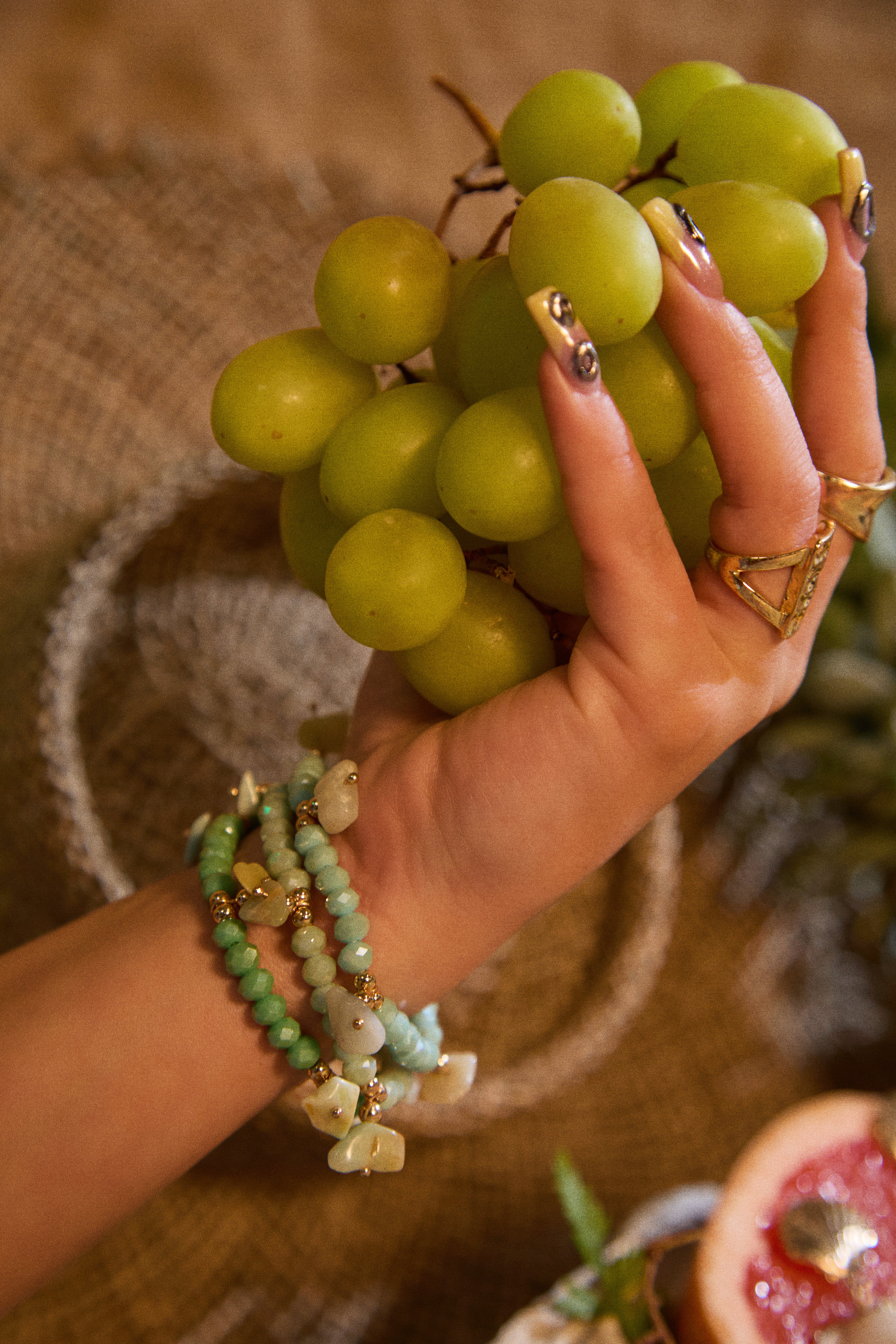 Hanali Bracelet Set - Mint - Image 2