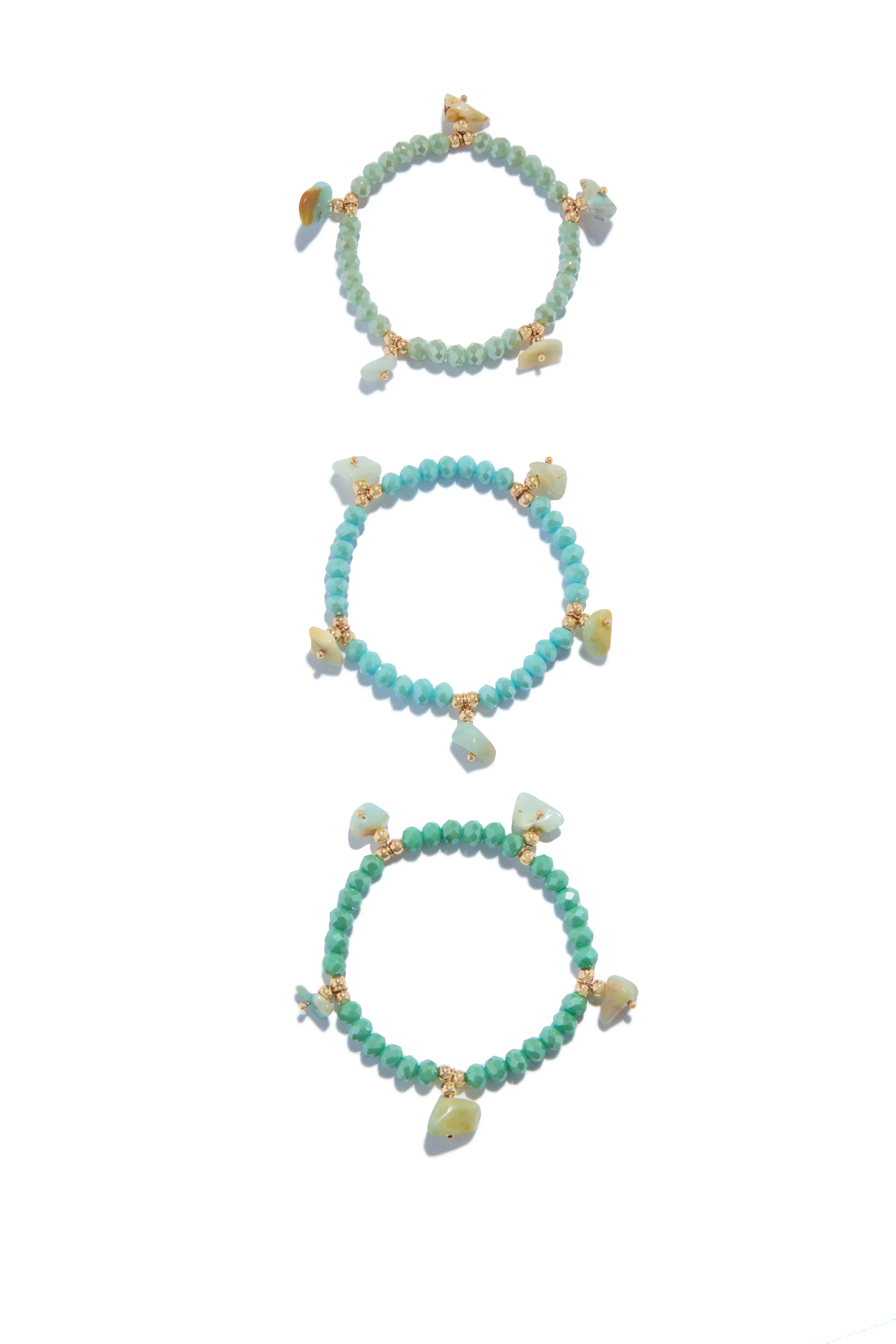 Hanali Bracelet Set - Mint - Image 4
