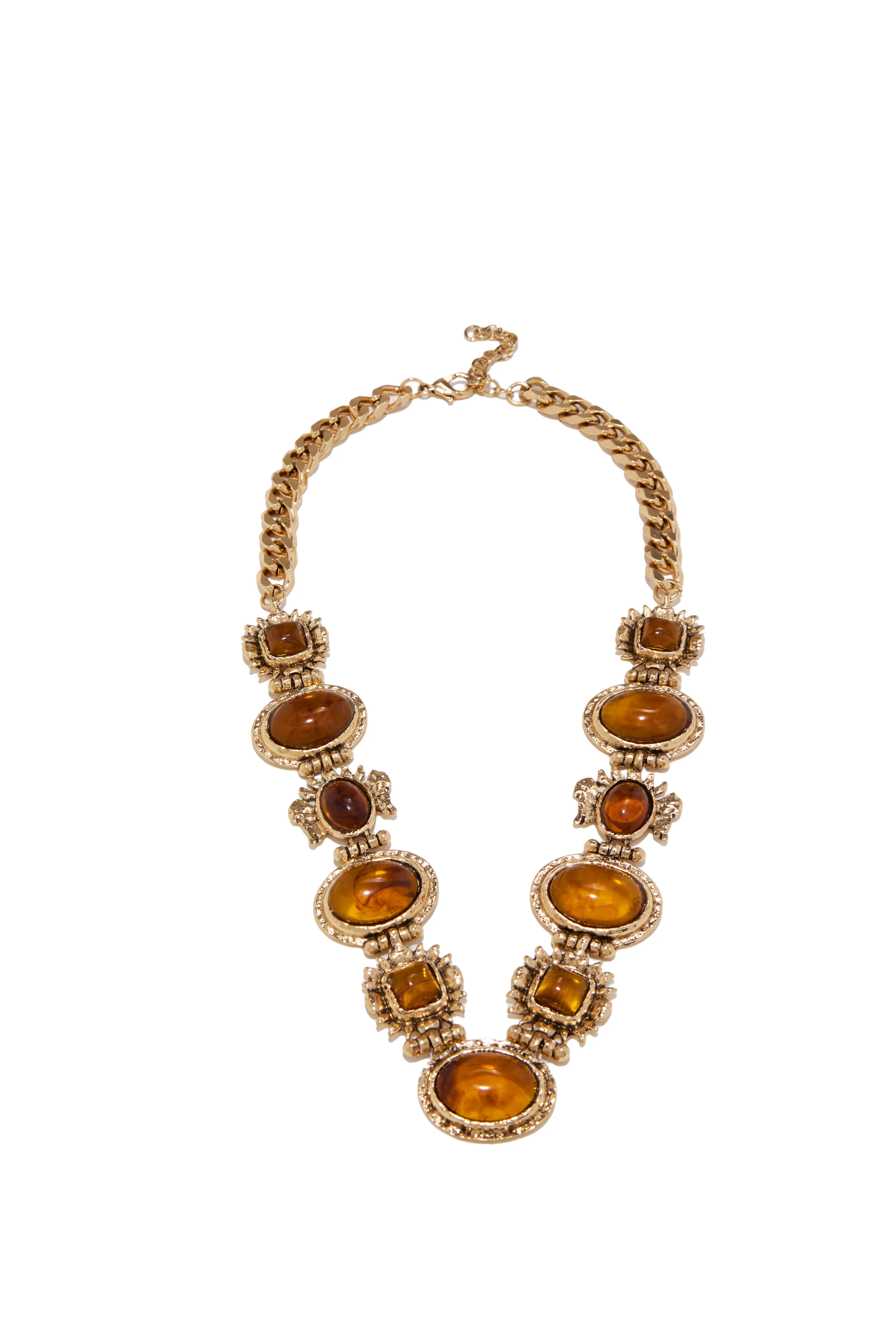 Helayna Statement Necklace - Gold - Image 3