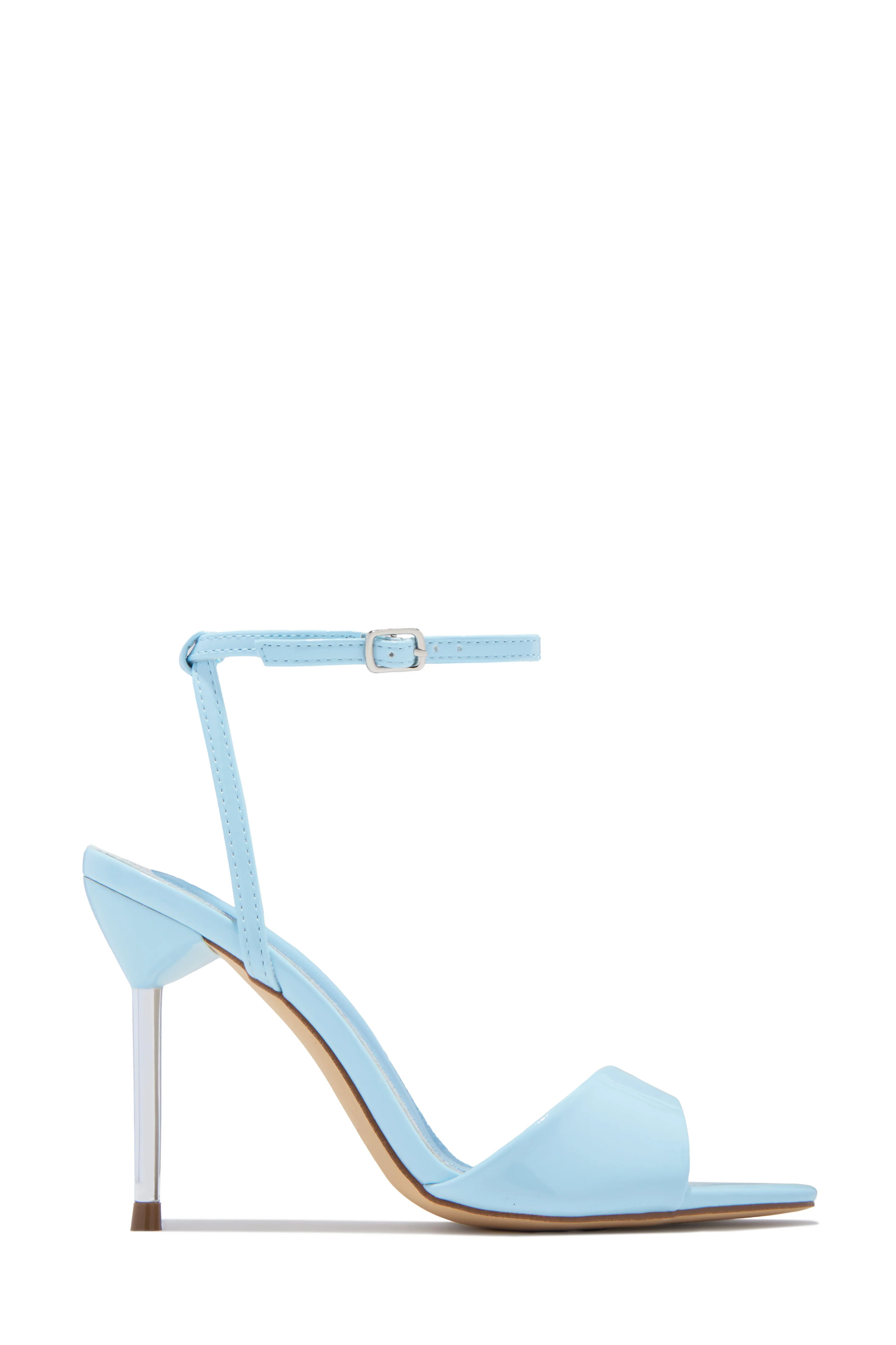 Irene Single Sole Heels - Blue - Image 6