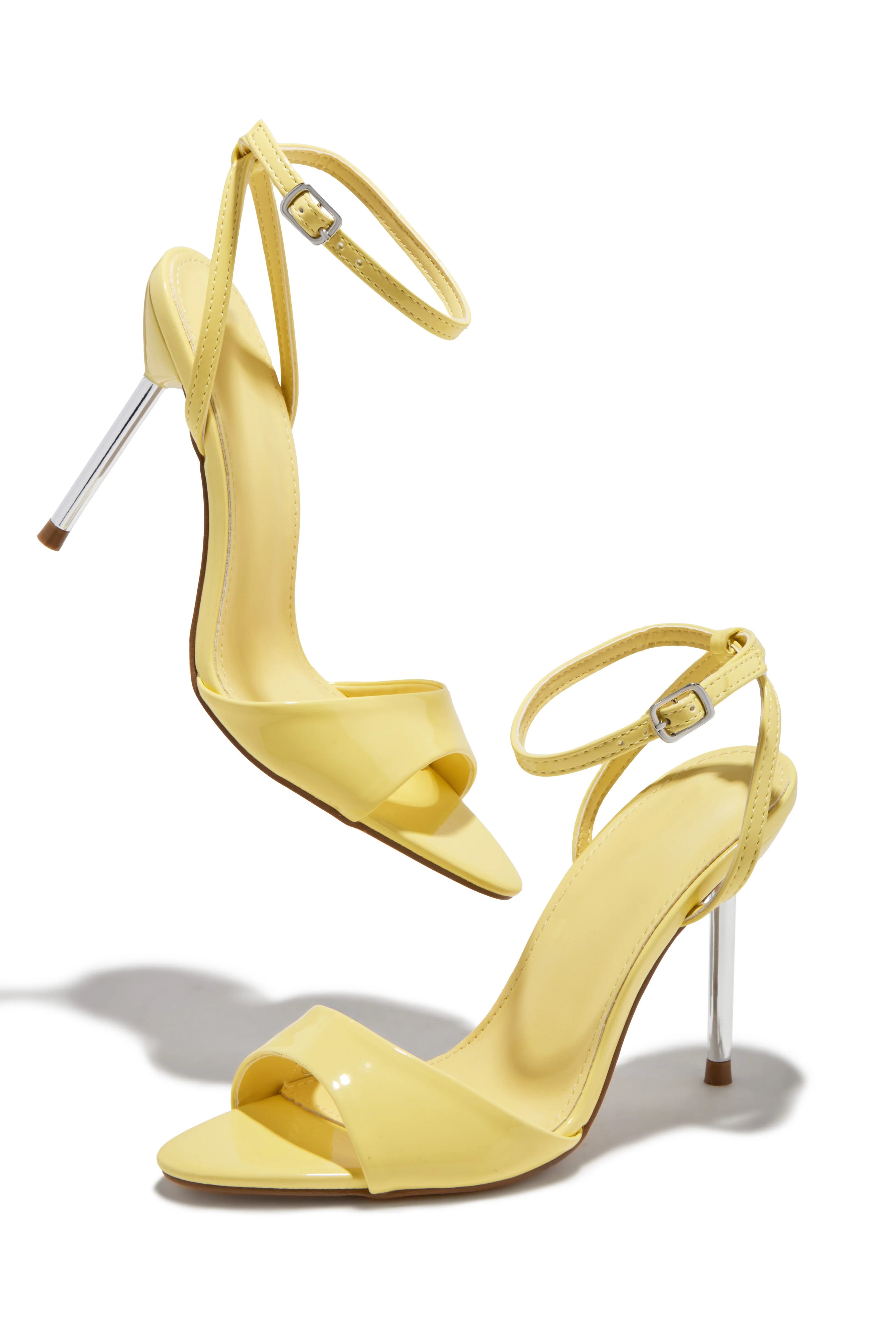Irene Single Sole Heels - Yellow - Image 3