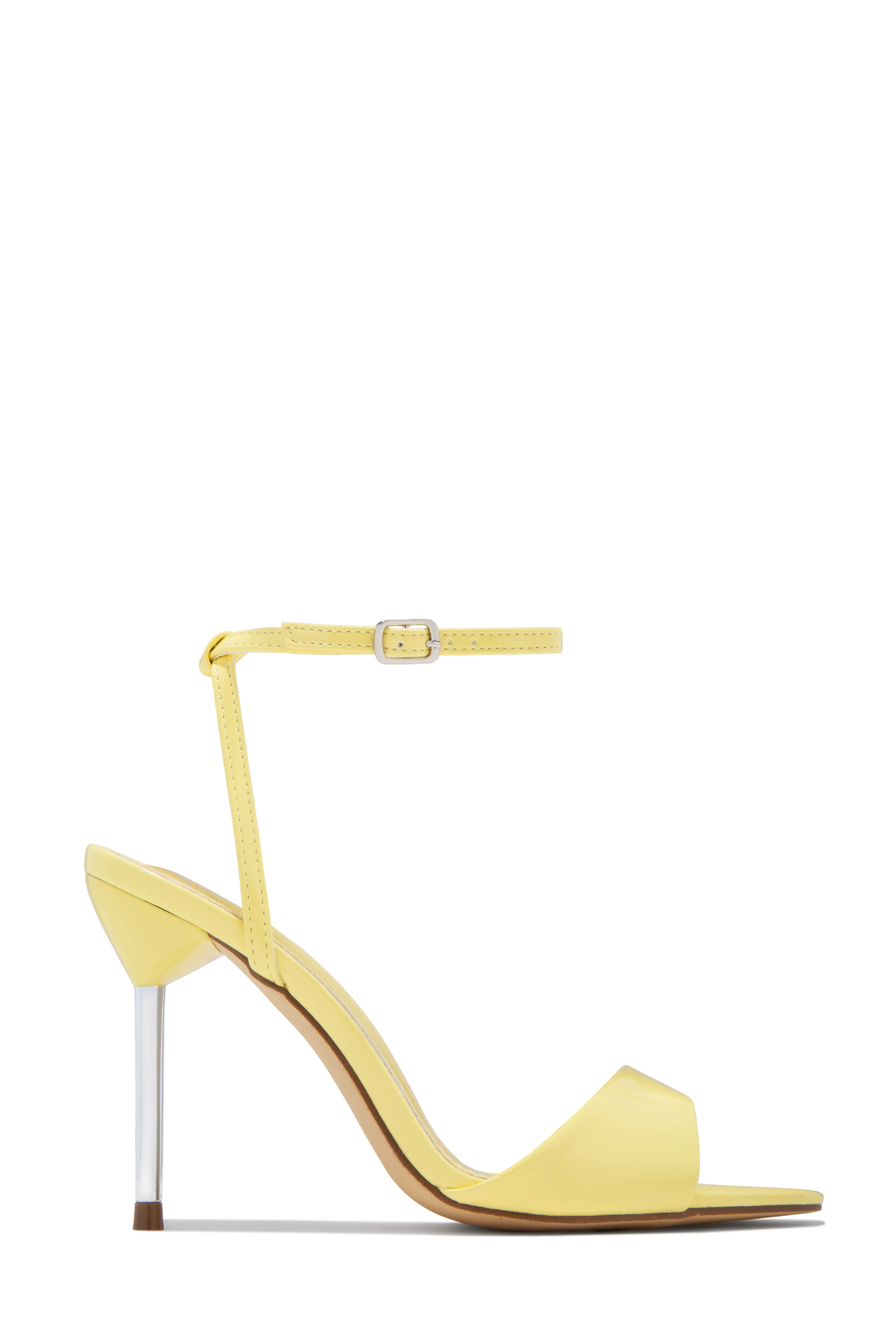Irene Single Sole Heels - Yellow - Image 5