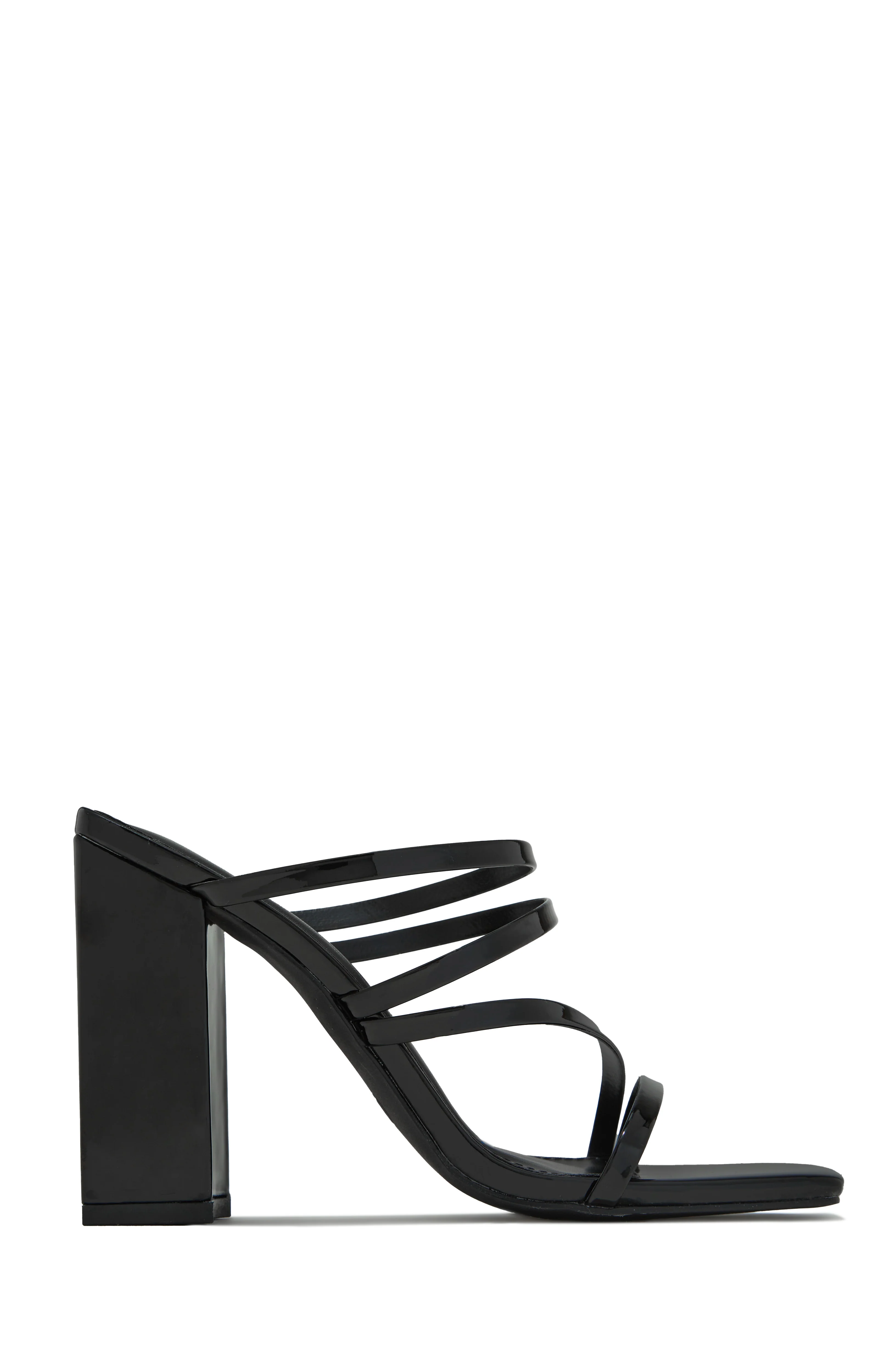 Jaziel Block Heel Mules - Orange - Image 7