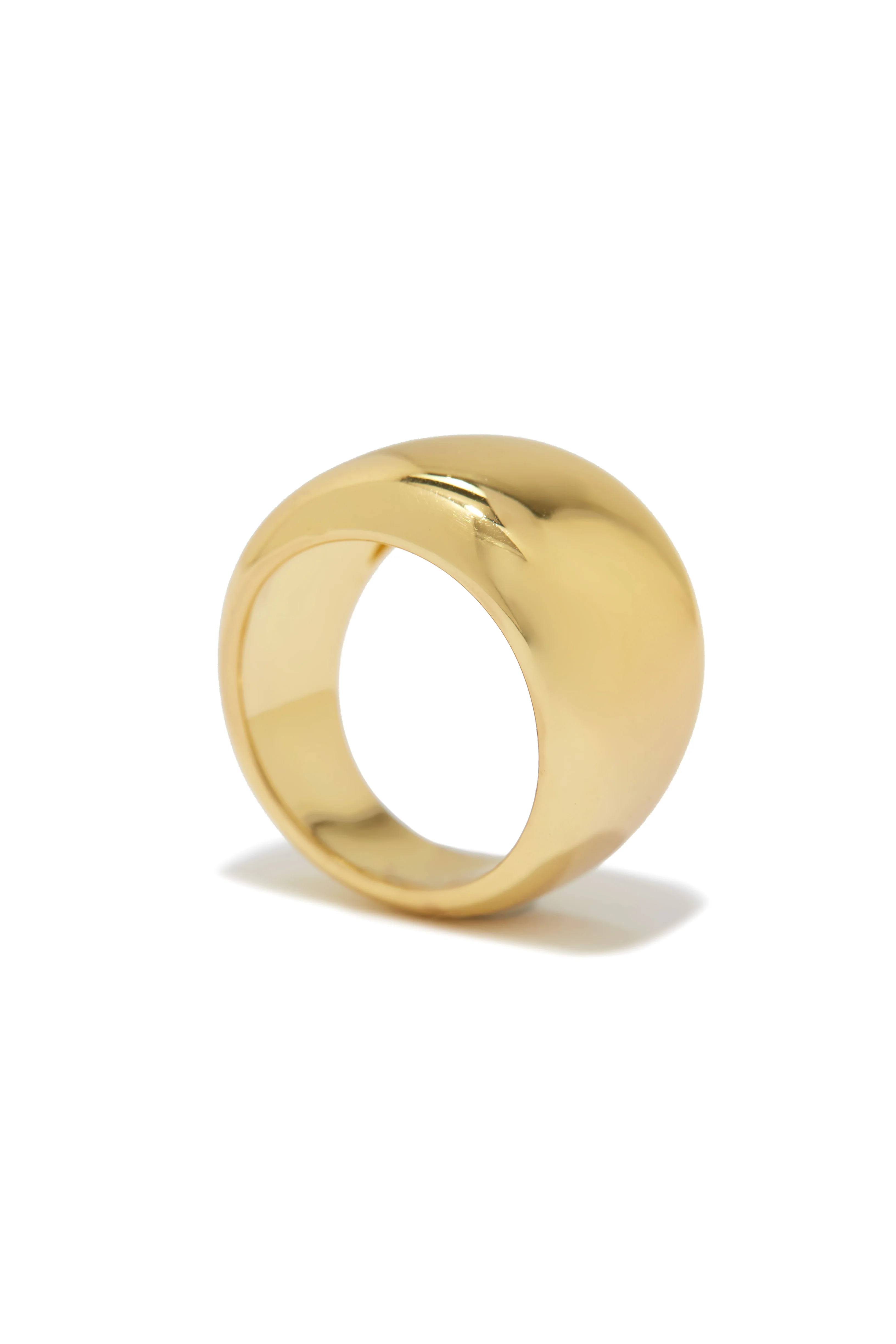 Jina Single Band Ring - Gold - Image 5