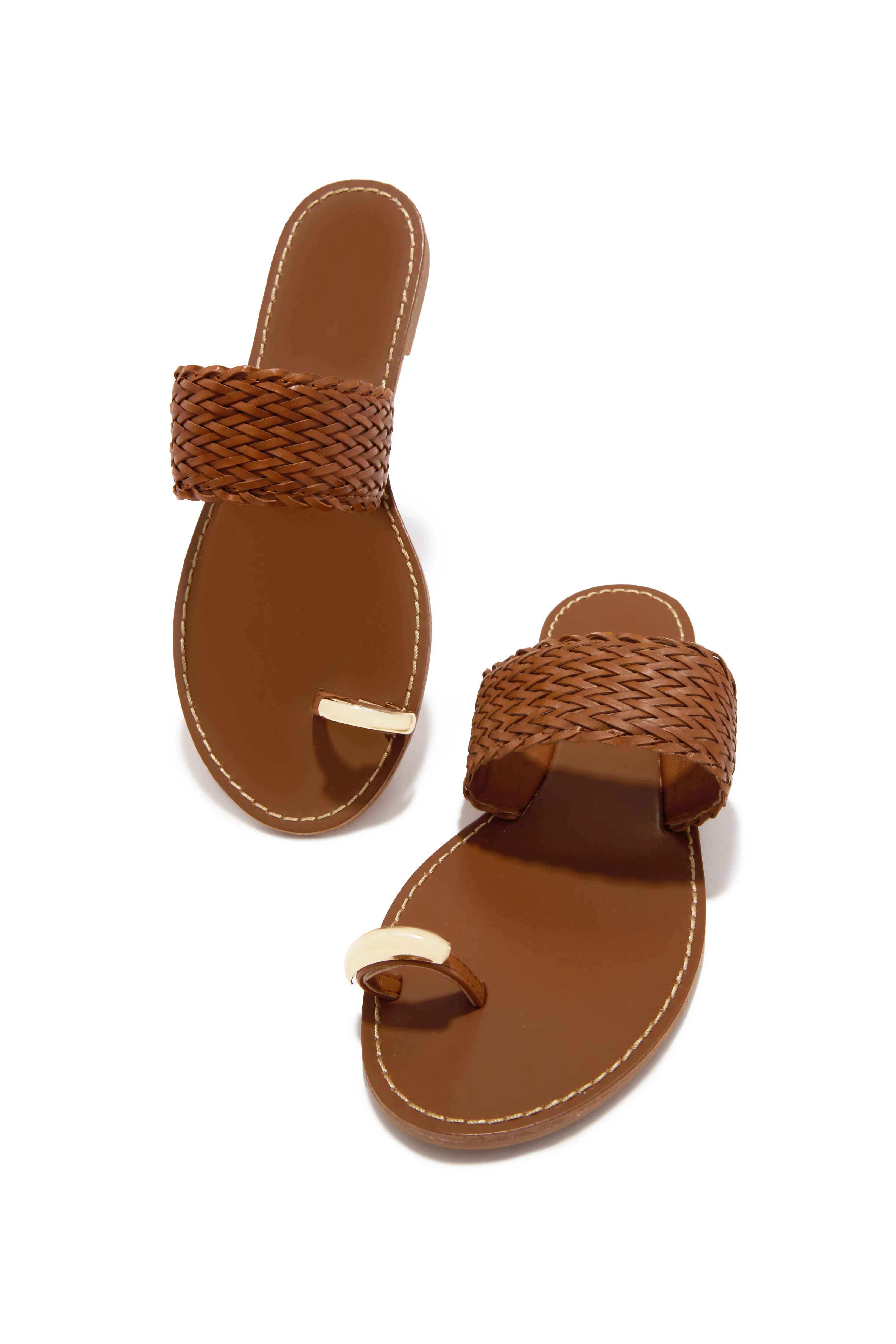 Julissa Slip On Sandals - Tan - Image 3