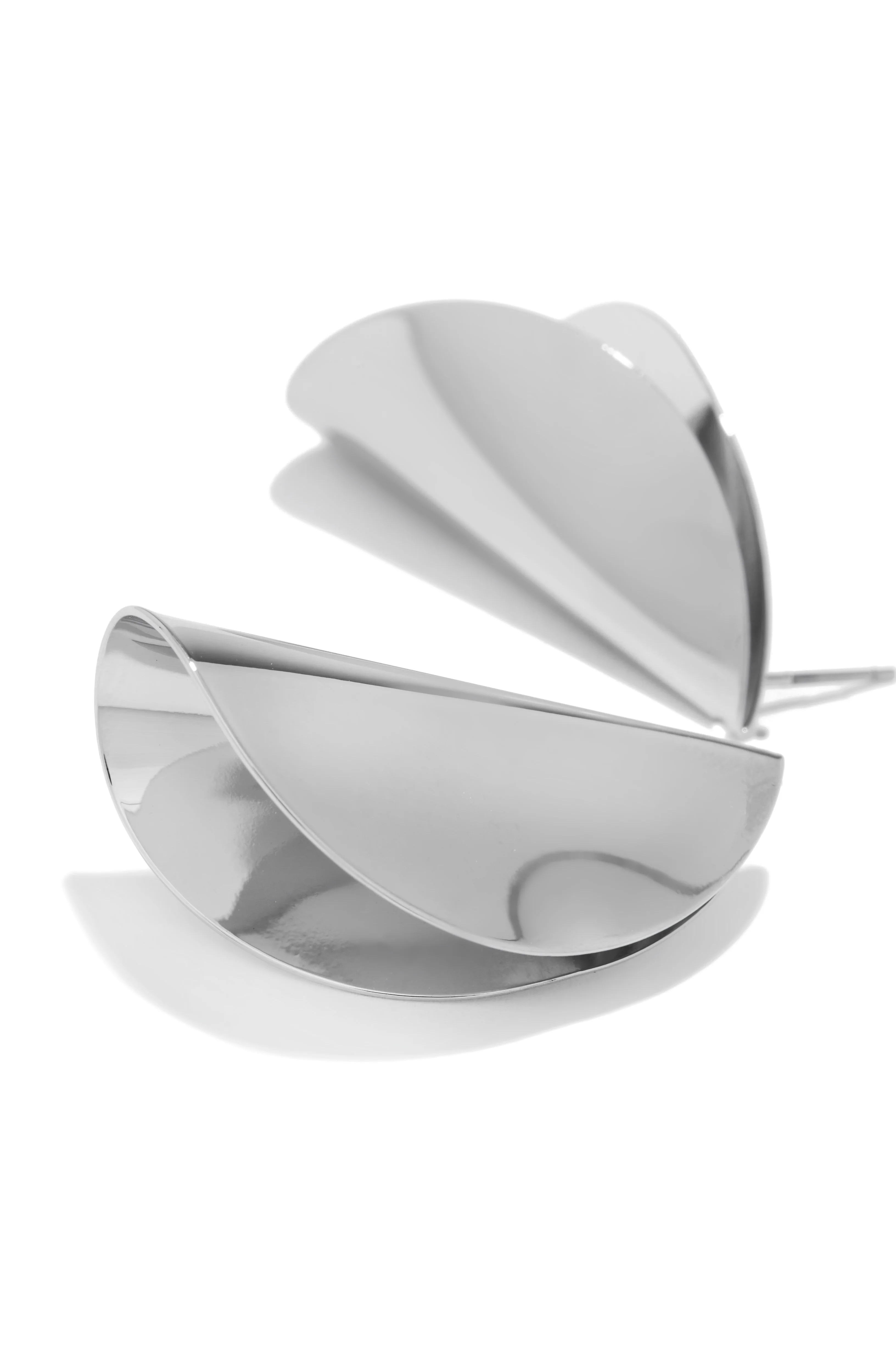 Kaya Statement Earring - Silver - Image 4