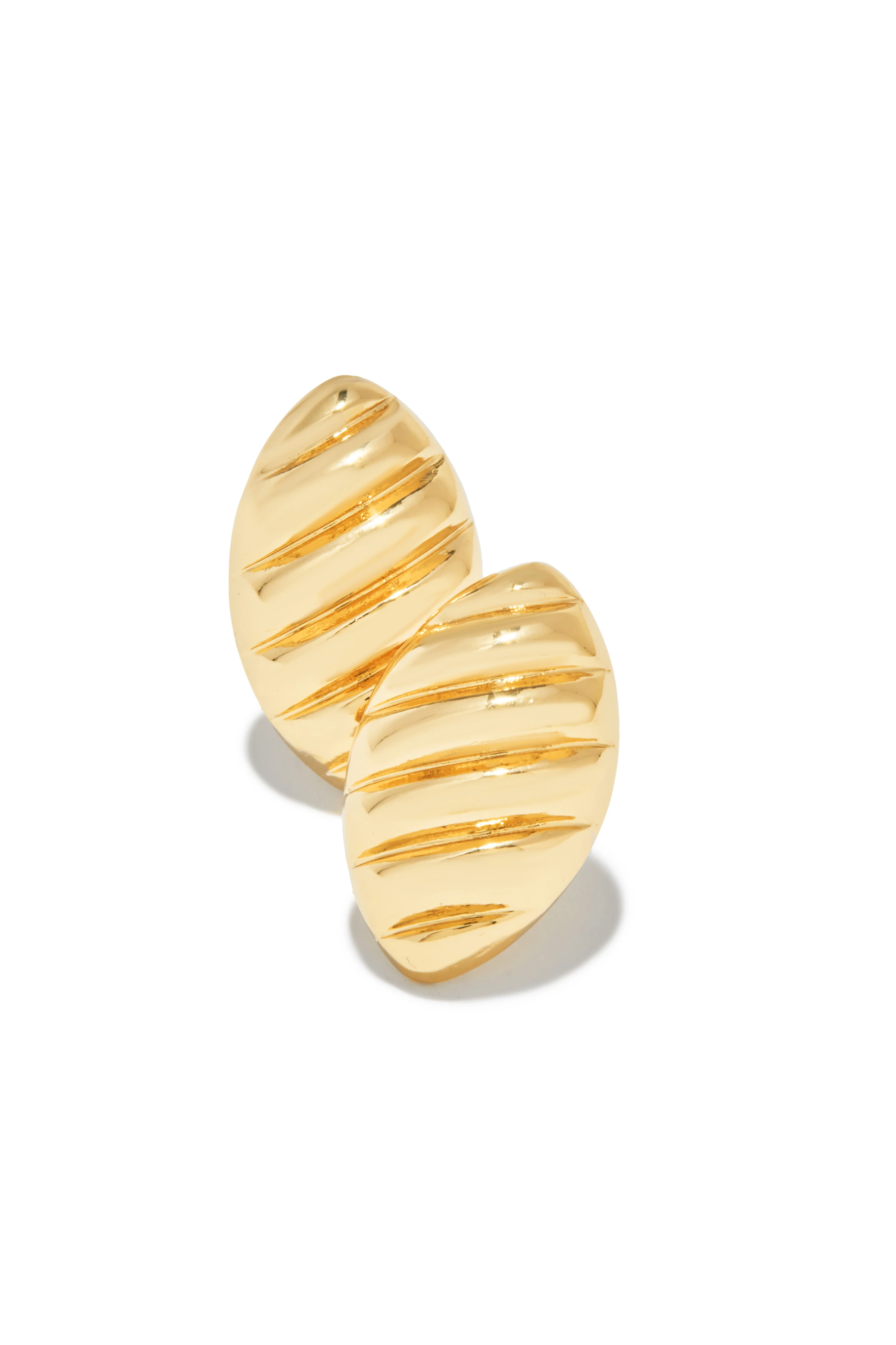 Kerra Statement Earring - Gold - Image 2