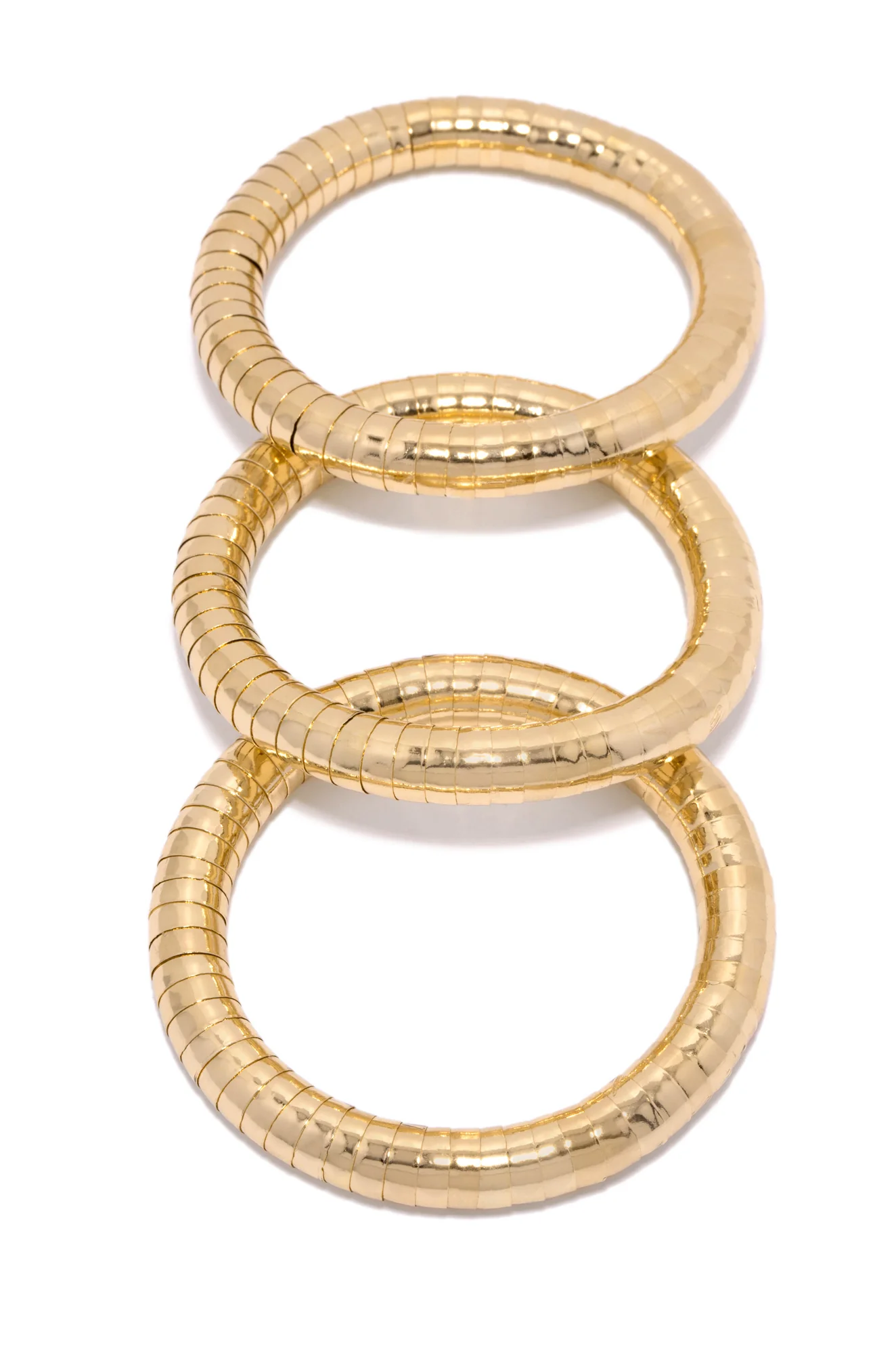 Kimani Elastic Bracelet Set - Silver - Image 10