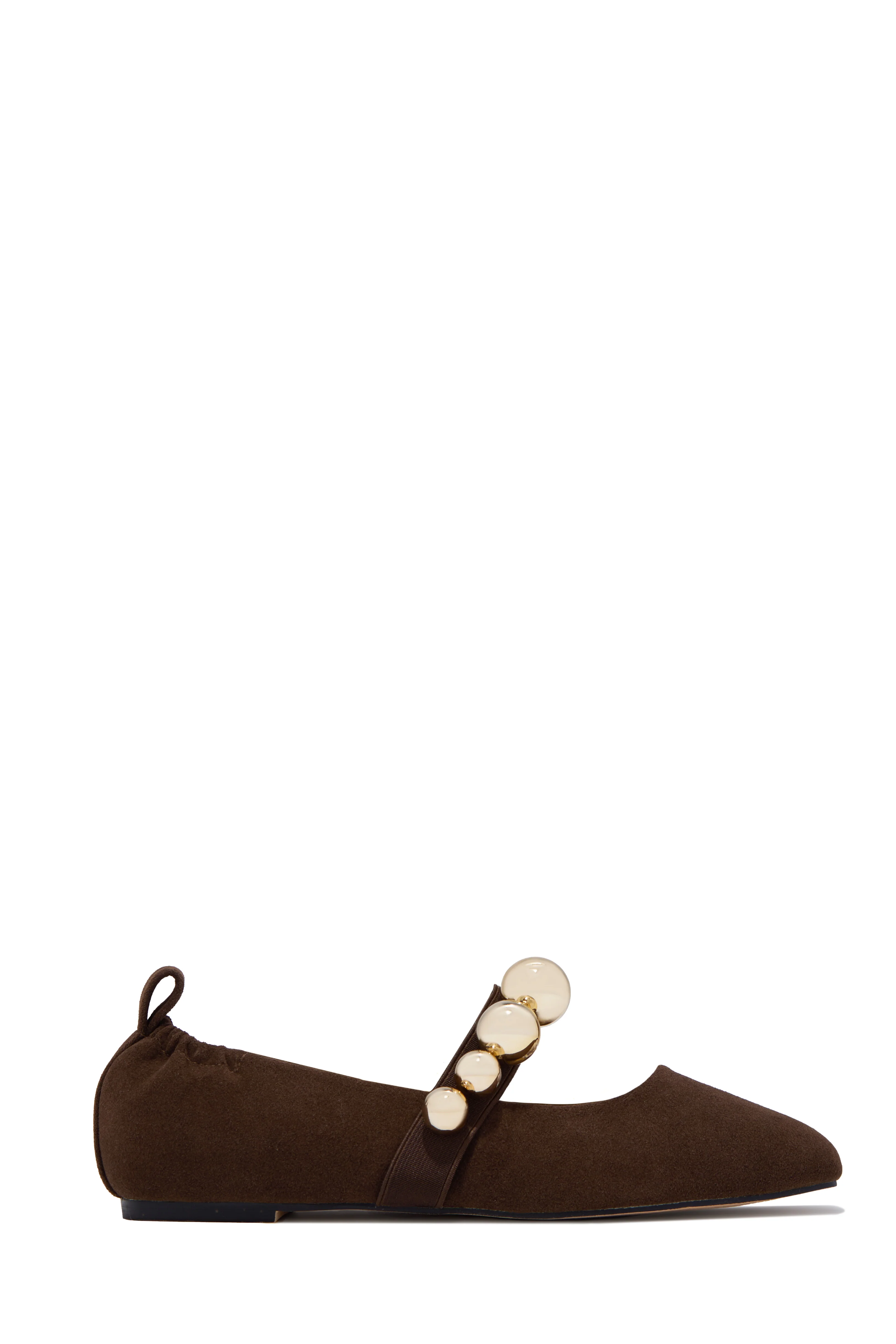 Kimberly Ballet Flats - Brown - Image 5