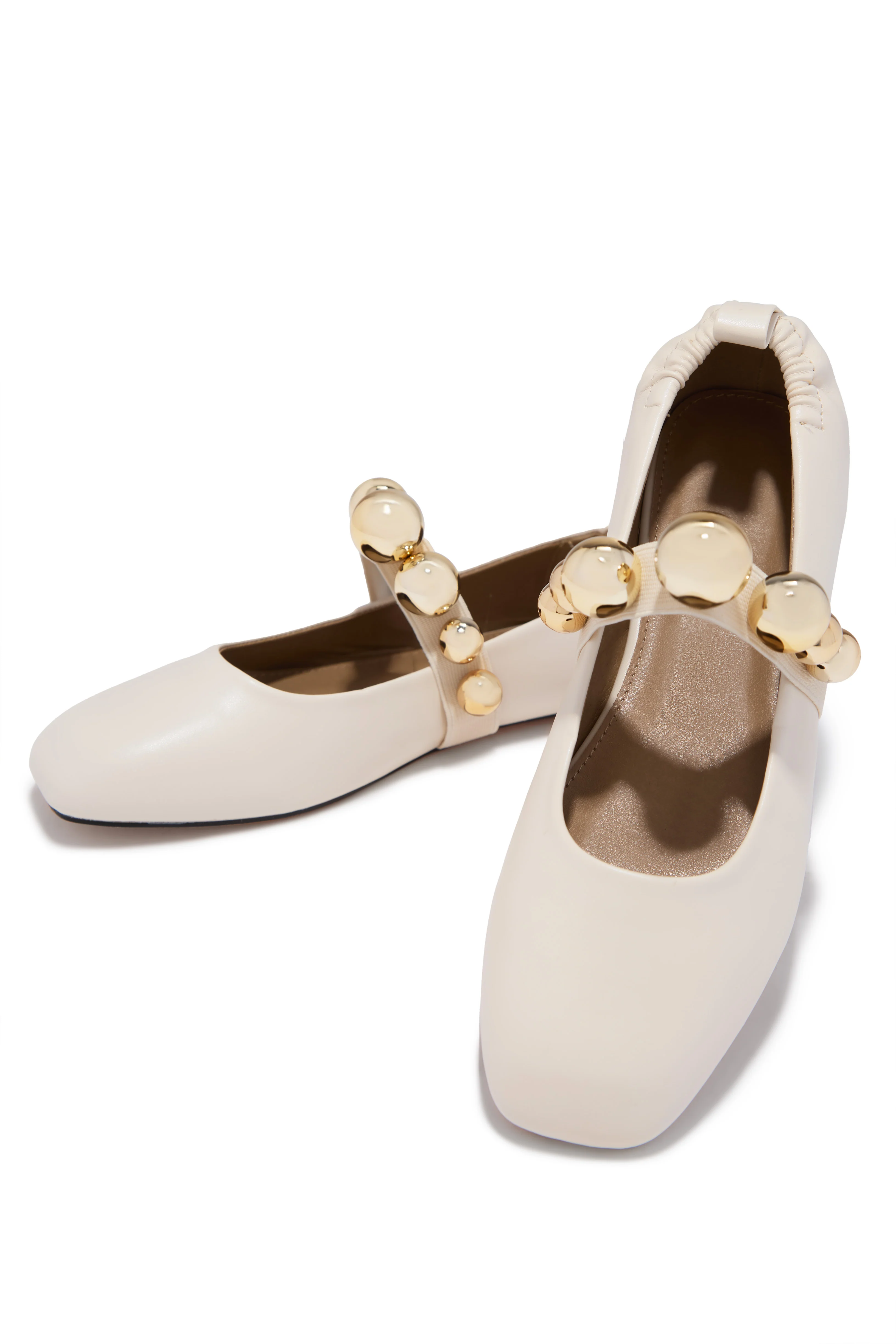 Kimberly Ballet Flats - White - Image 2
