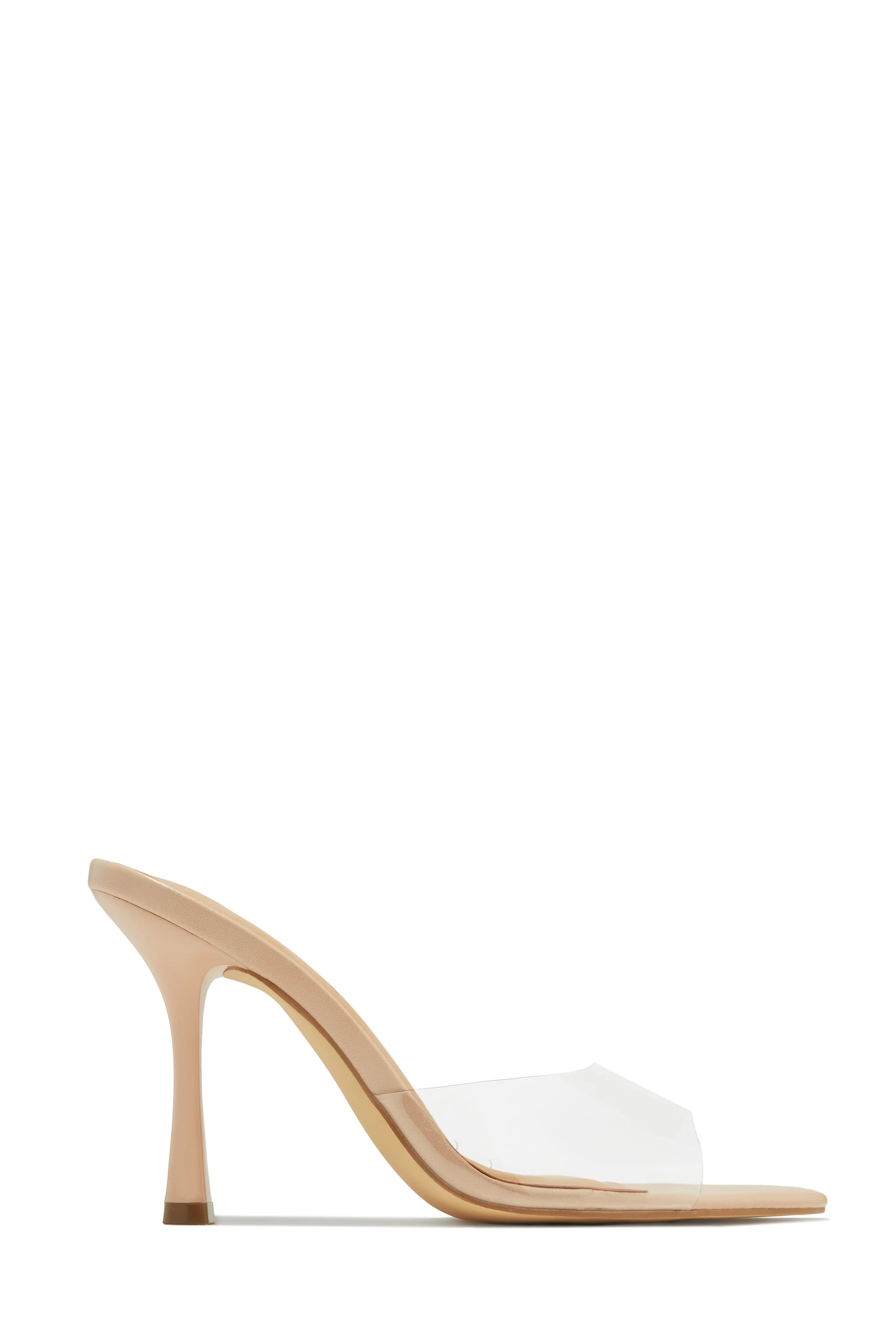 Kimmie Mule Heels - Clear - Image 3