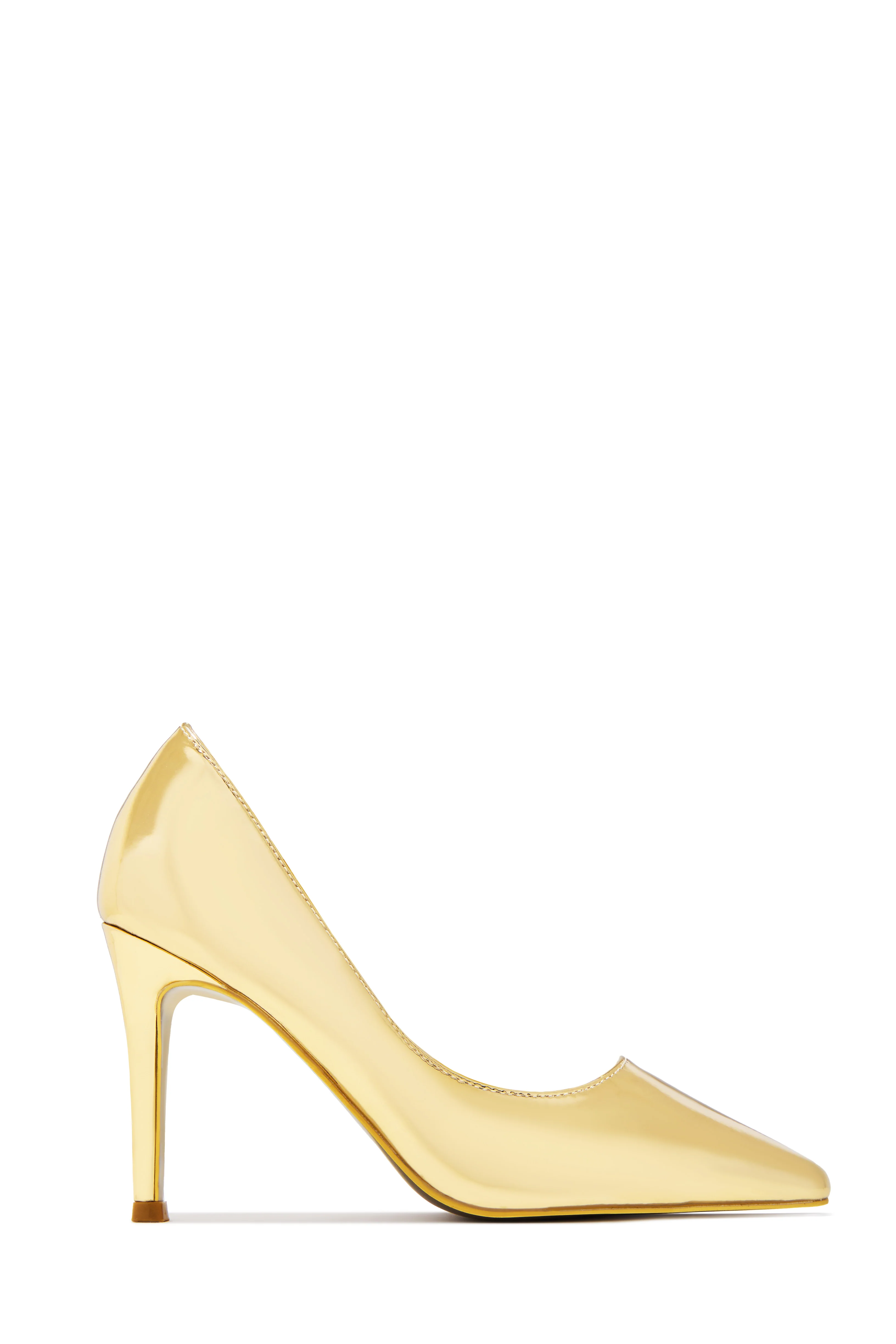 Kylan Heel Pumps - Gold - Image 3