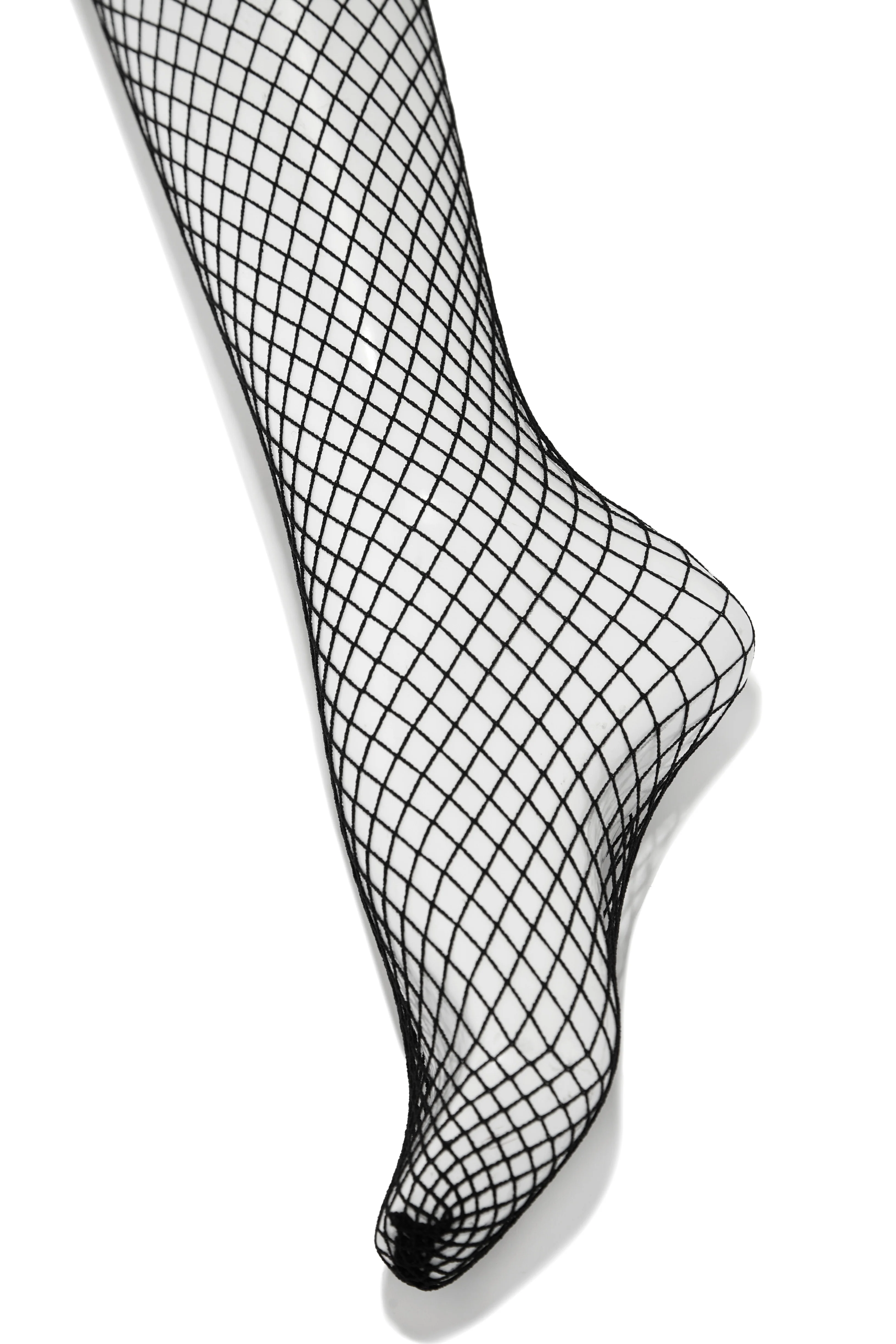 Maddy Fishnet Tights - Black