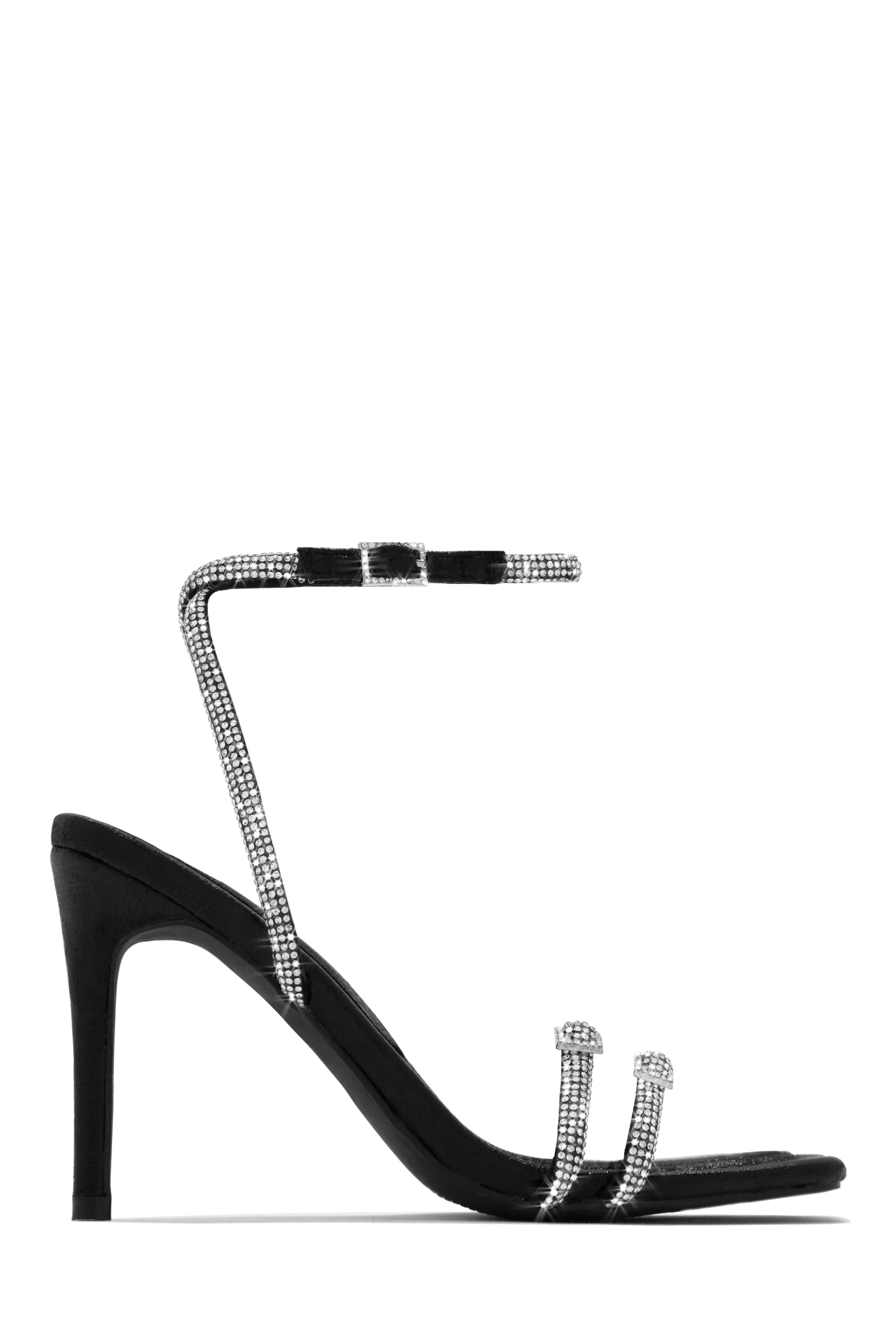 Miliana Embellished Heels - Black - Image 6