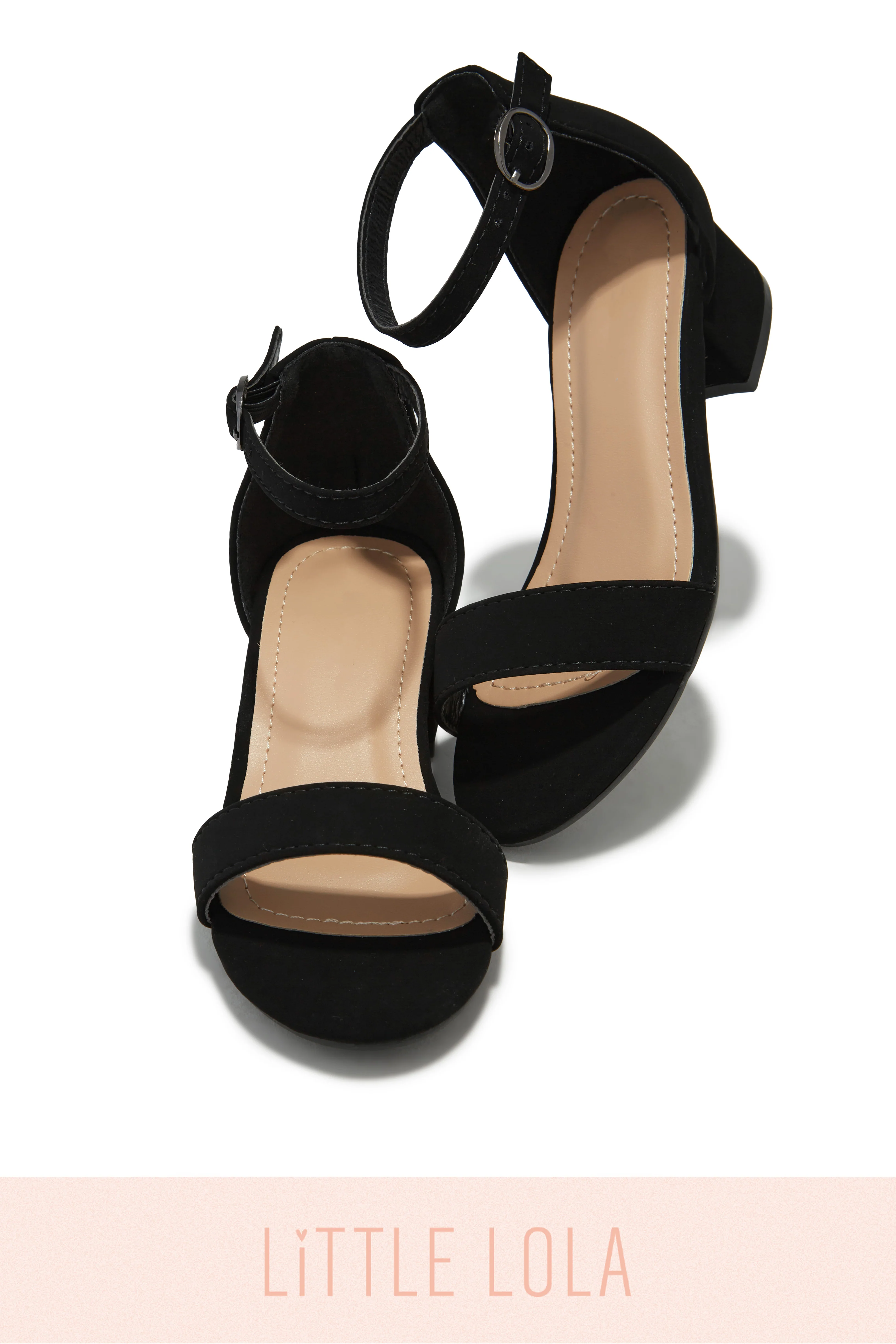 Mini Ava Block Heels - Black - Image 2