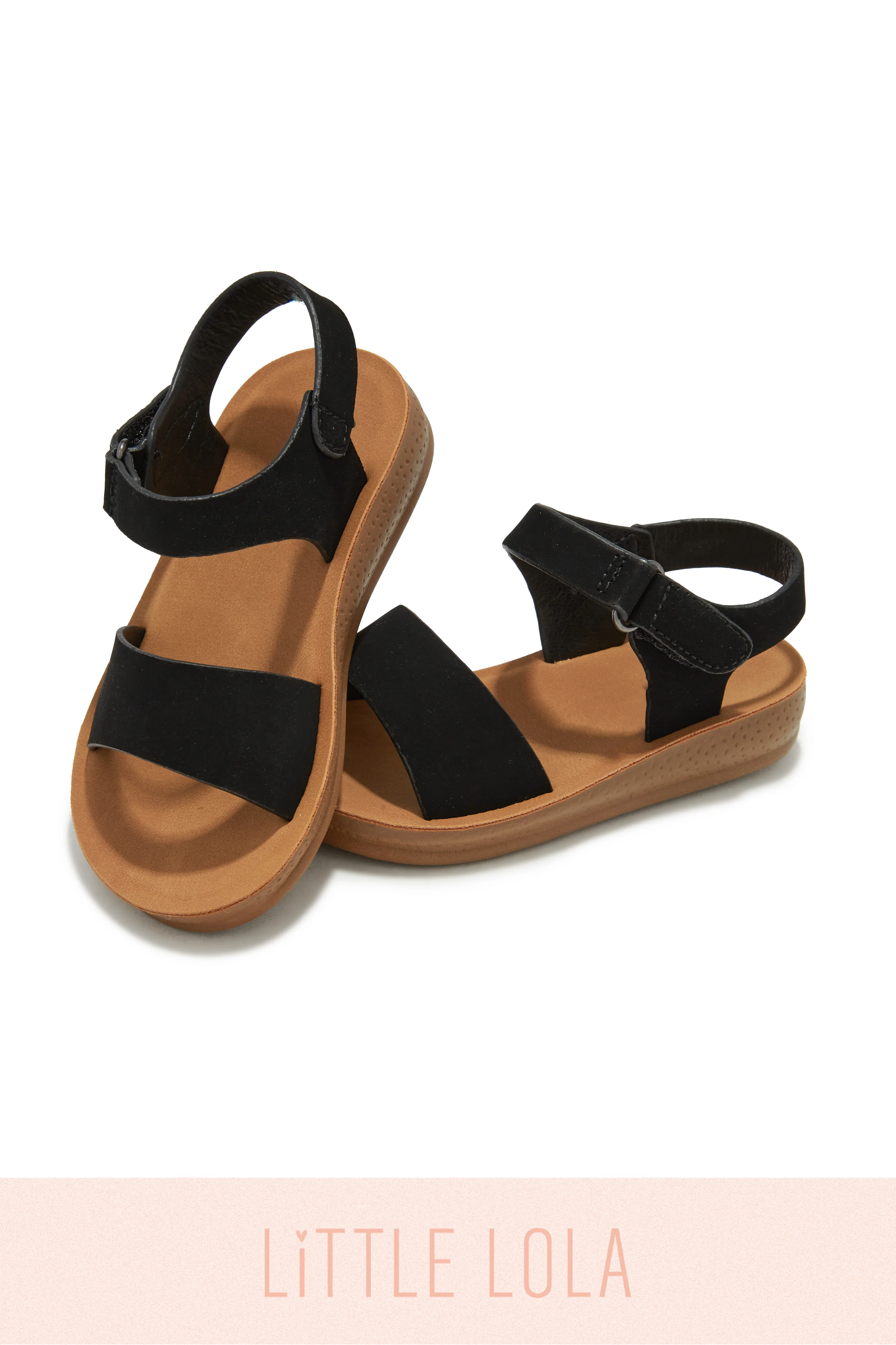 Mini Haley Sandals - Black - Image 2