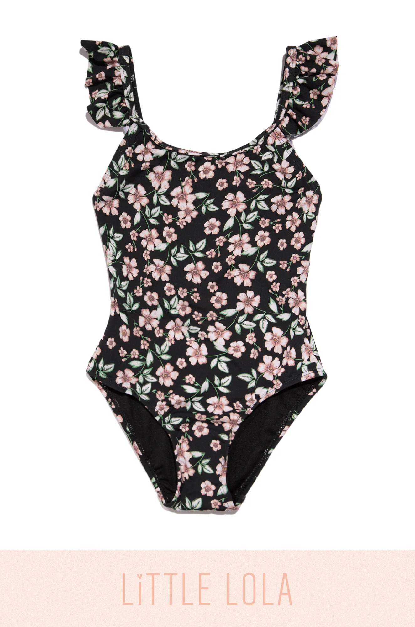 Mini Kalisi Kids One Piece Swimsuit - Floral - Image 4