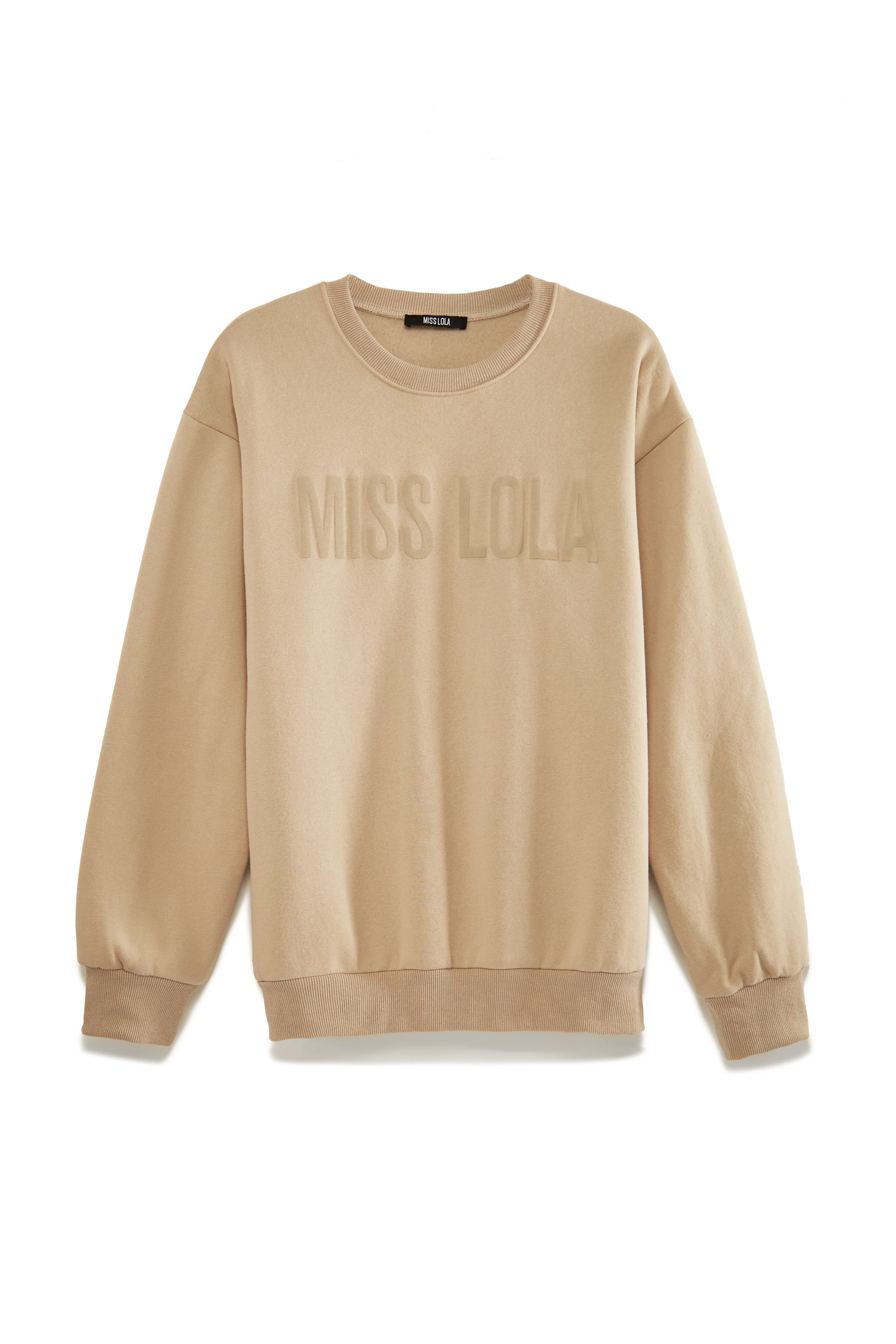 Miss Lola Exclusive Crewneck Sweater - Blue - Image 8