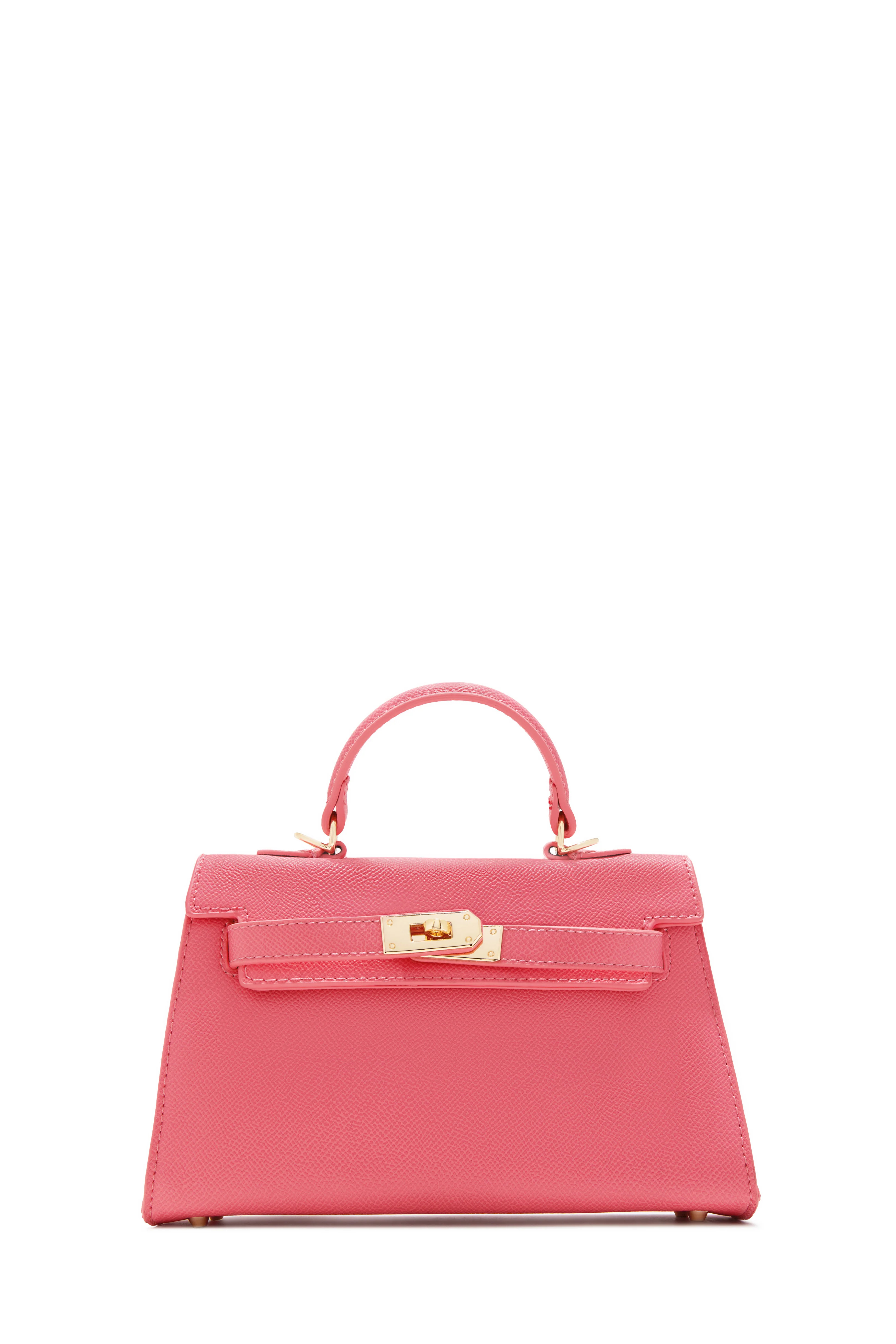 Nixie Structured Top Handle Mini Bag - Pink - Image 4