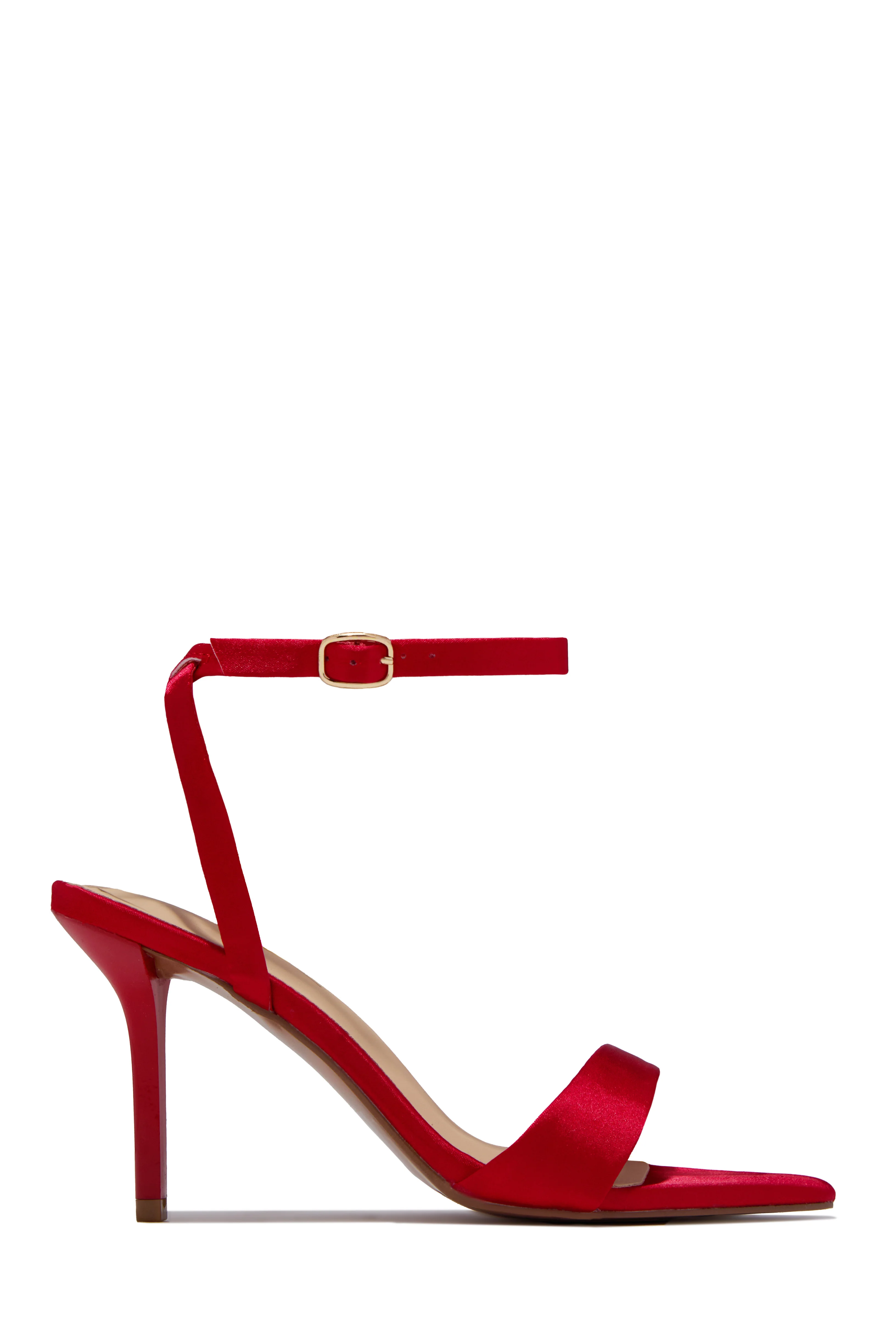 Nora Single Sole Heels - Red - Image 4