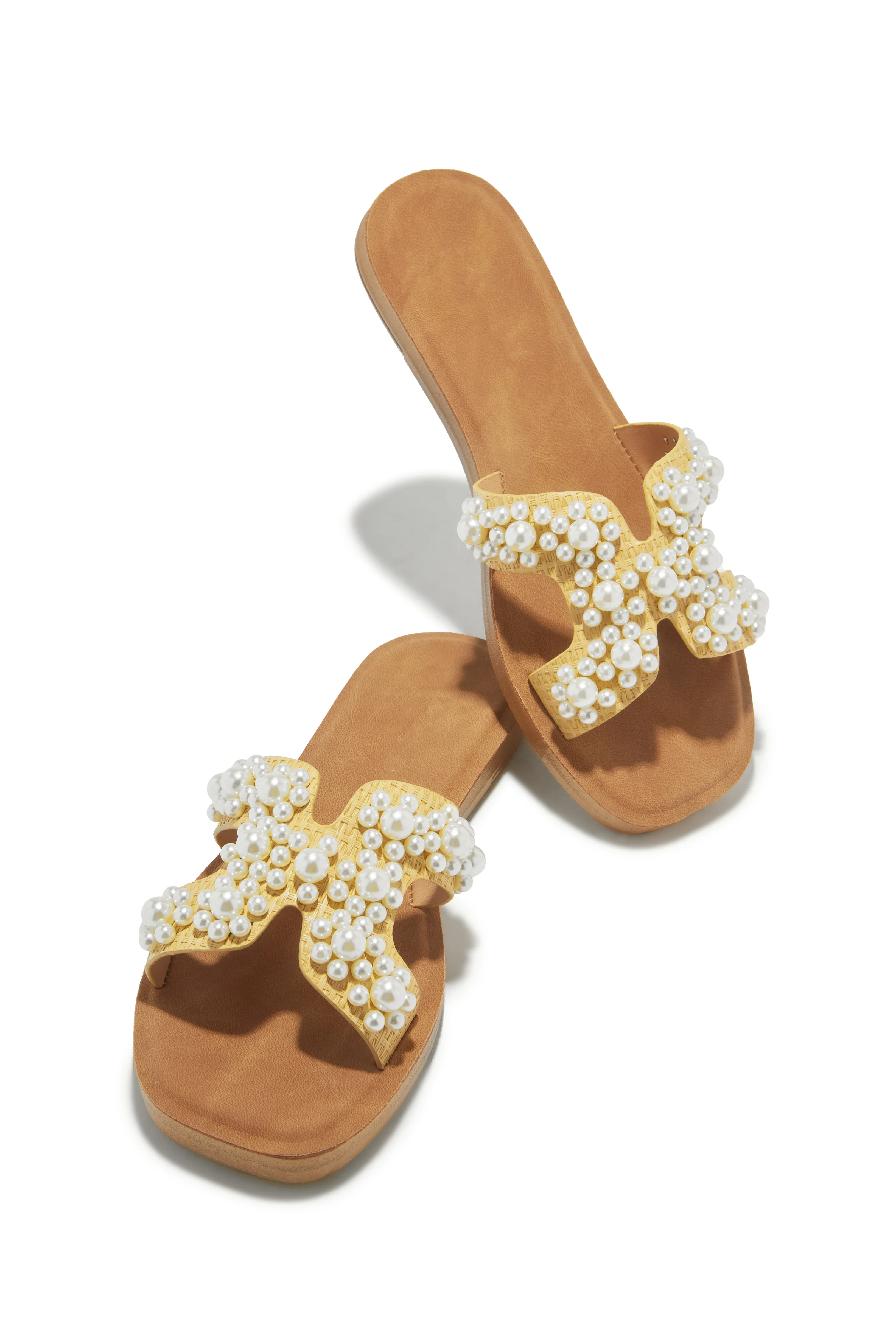 Palm Beach Slip In Sandals - Natural - Image 6